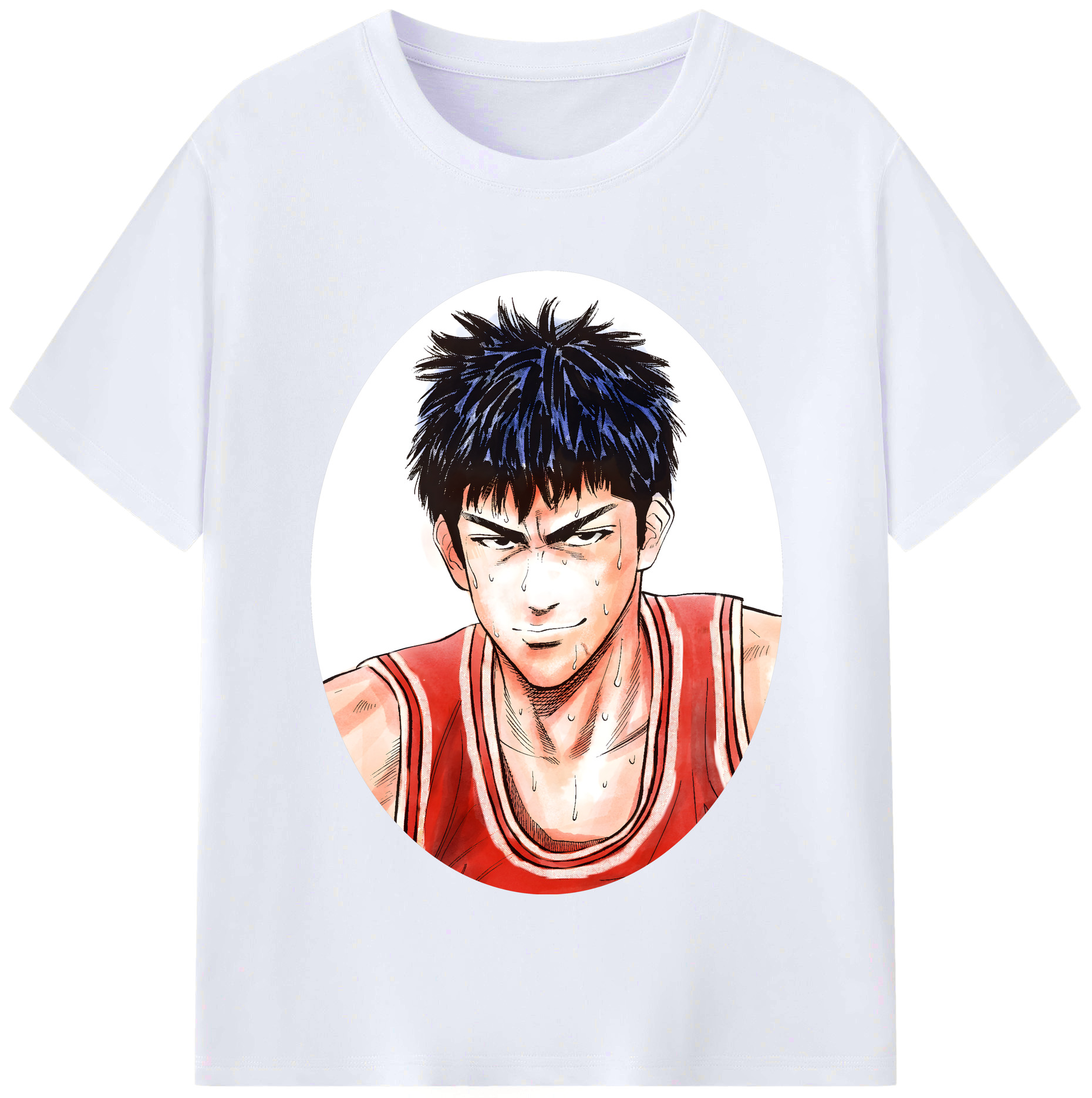 （画像用） SLAM DUNK／スラムダンク レディースカジュアルプリントTシャツ（綿100％）