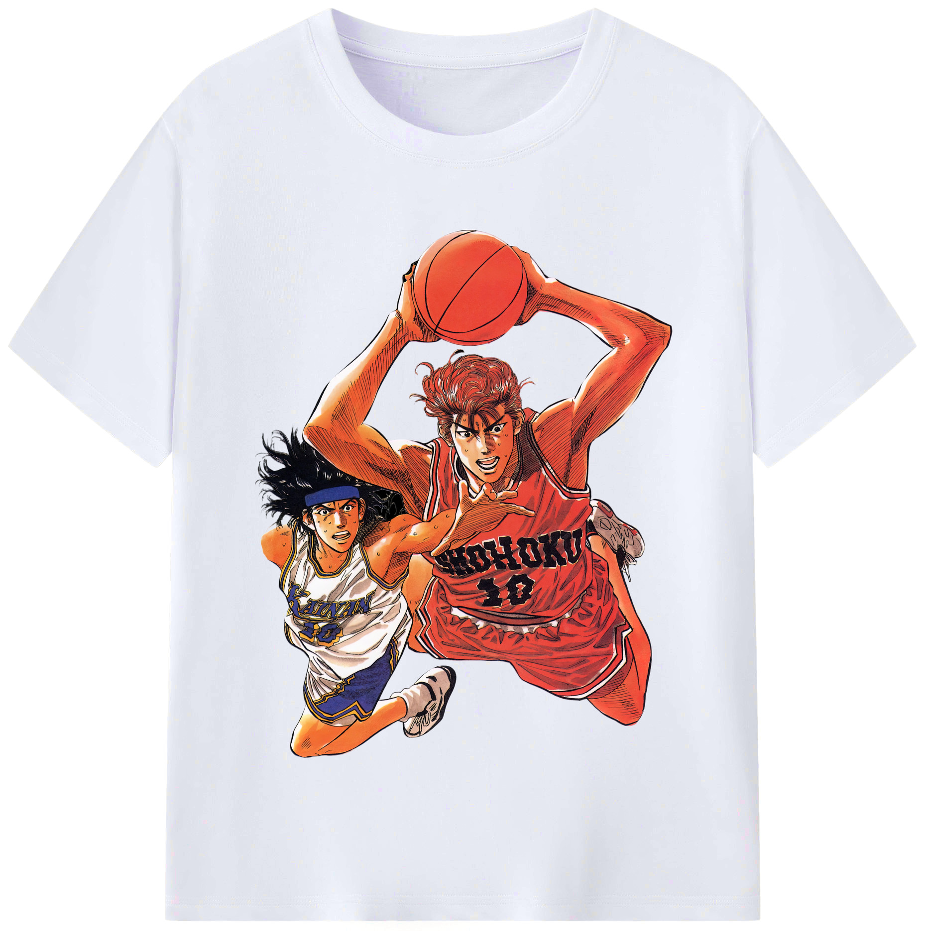 （画像用） SLAM DUNK／スラムダンク レディースカジュアルプリントTシャツ（綿100％）