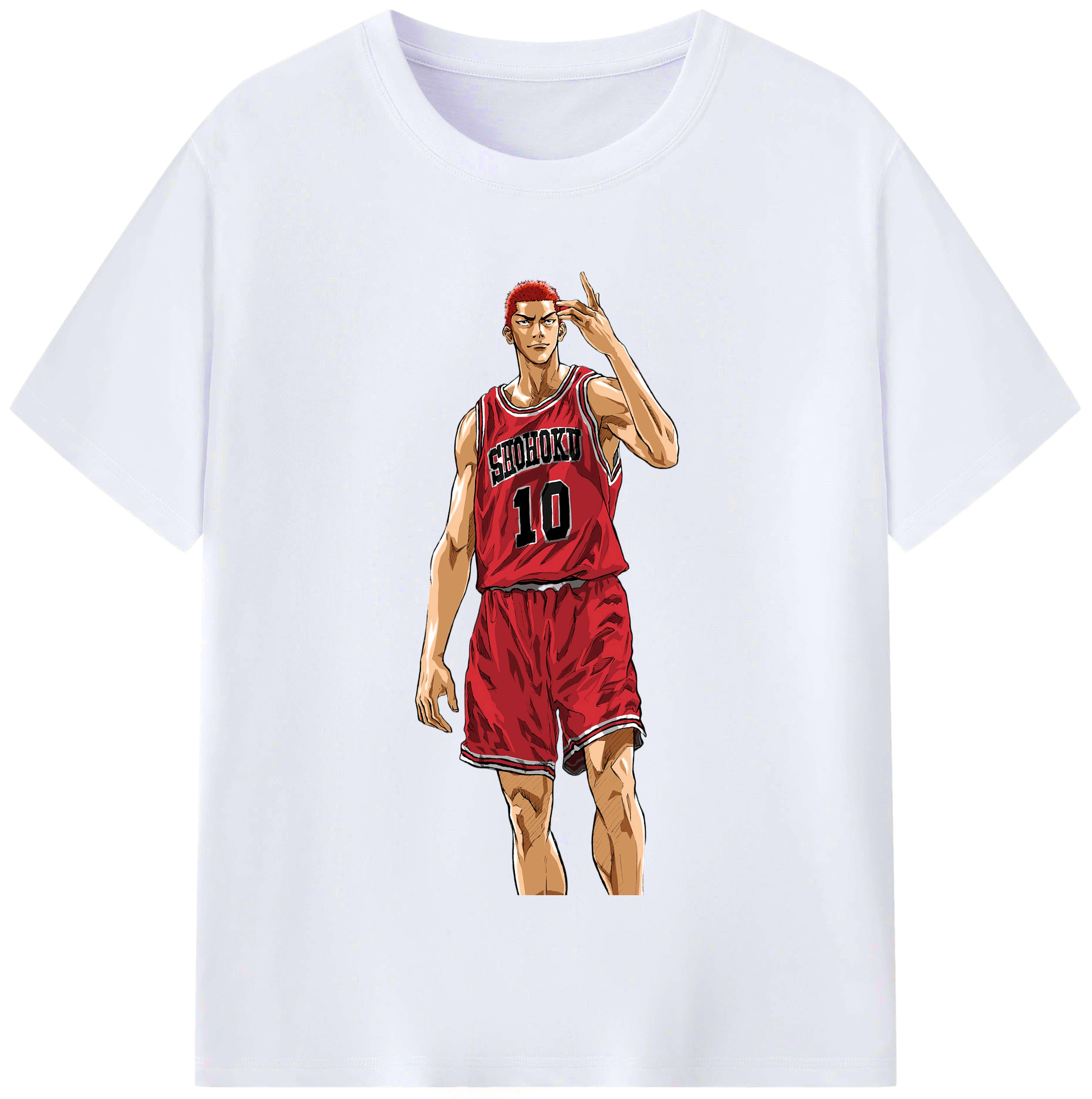 （画像用） SLAM DUNK／スラムダンク レディースカジュアルプリントTシャツ（綿100％）