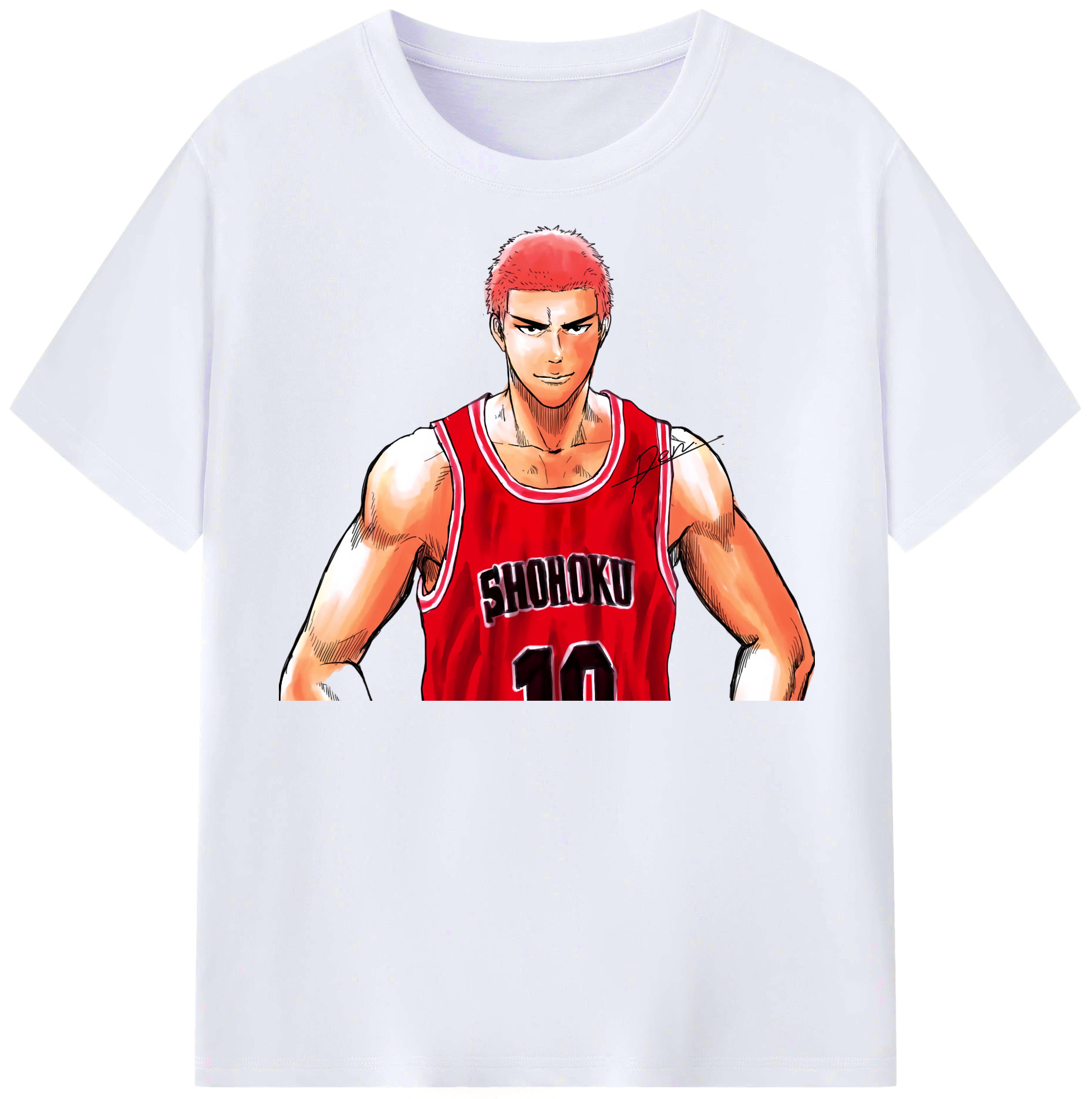 （画像用） SLAM DUNK／スラムダンク レディースカジュアルプリントTシャツ（綿100％）