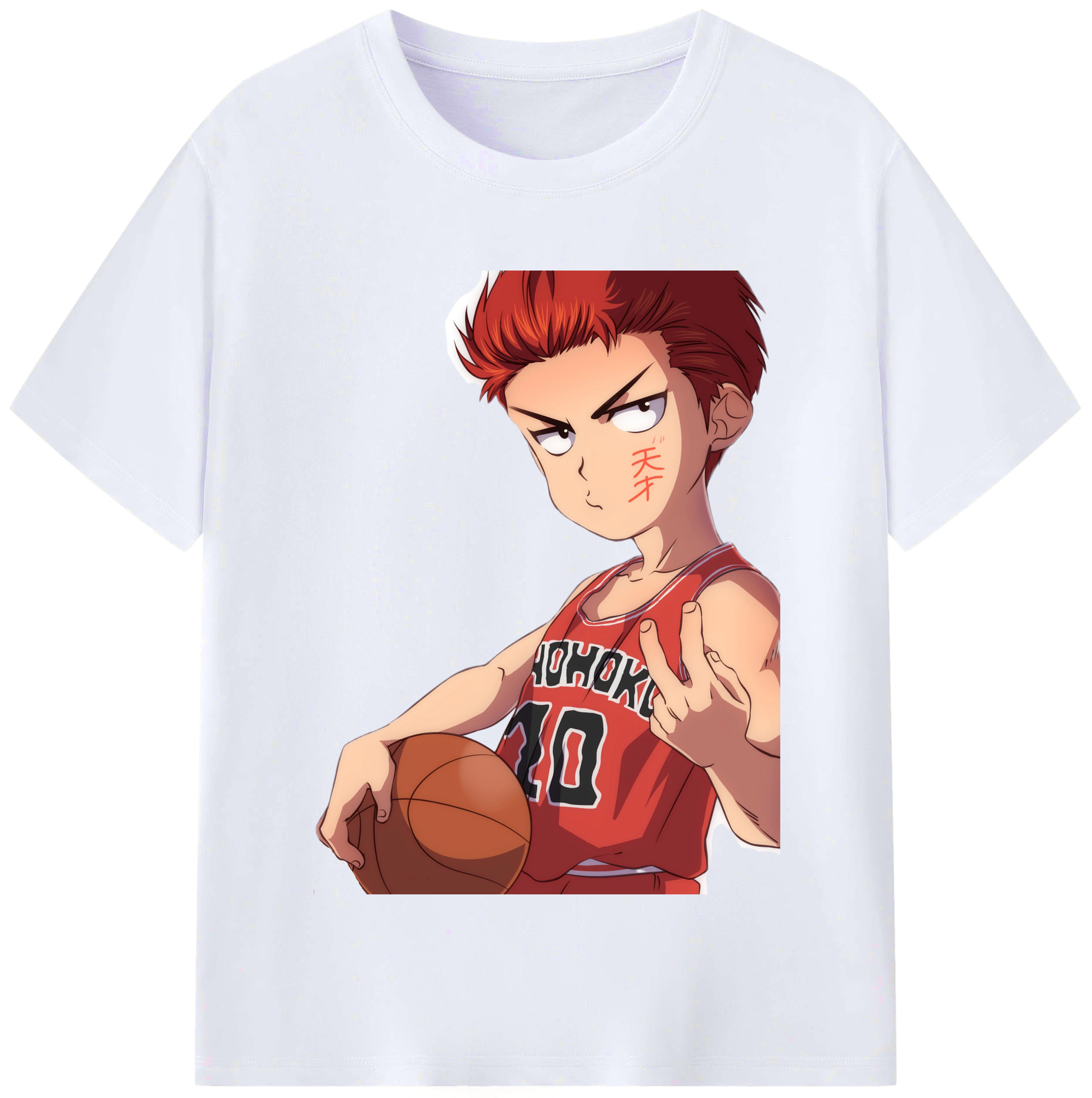 （画像用） SLAM DUNK／スラムダンク レディースカジュアルプリントTシャツ（綿100％）