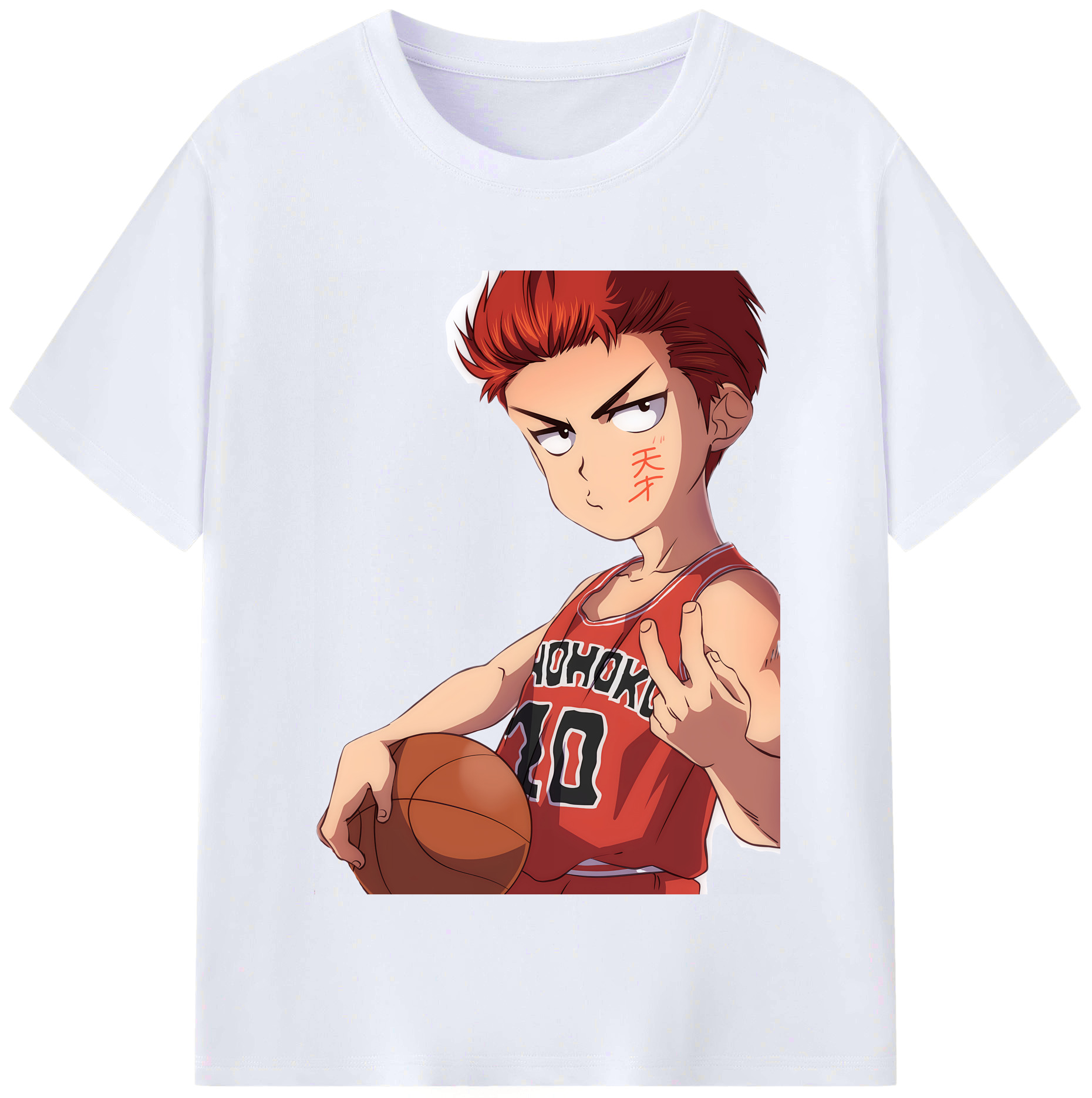 （画像用） SLAM DUNK／スラムダンク レディースカジュアルプリントTシャツ（綿100％）