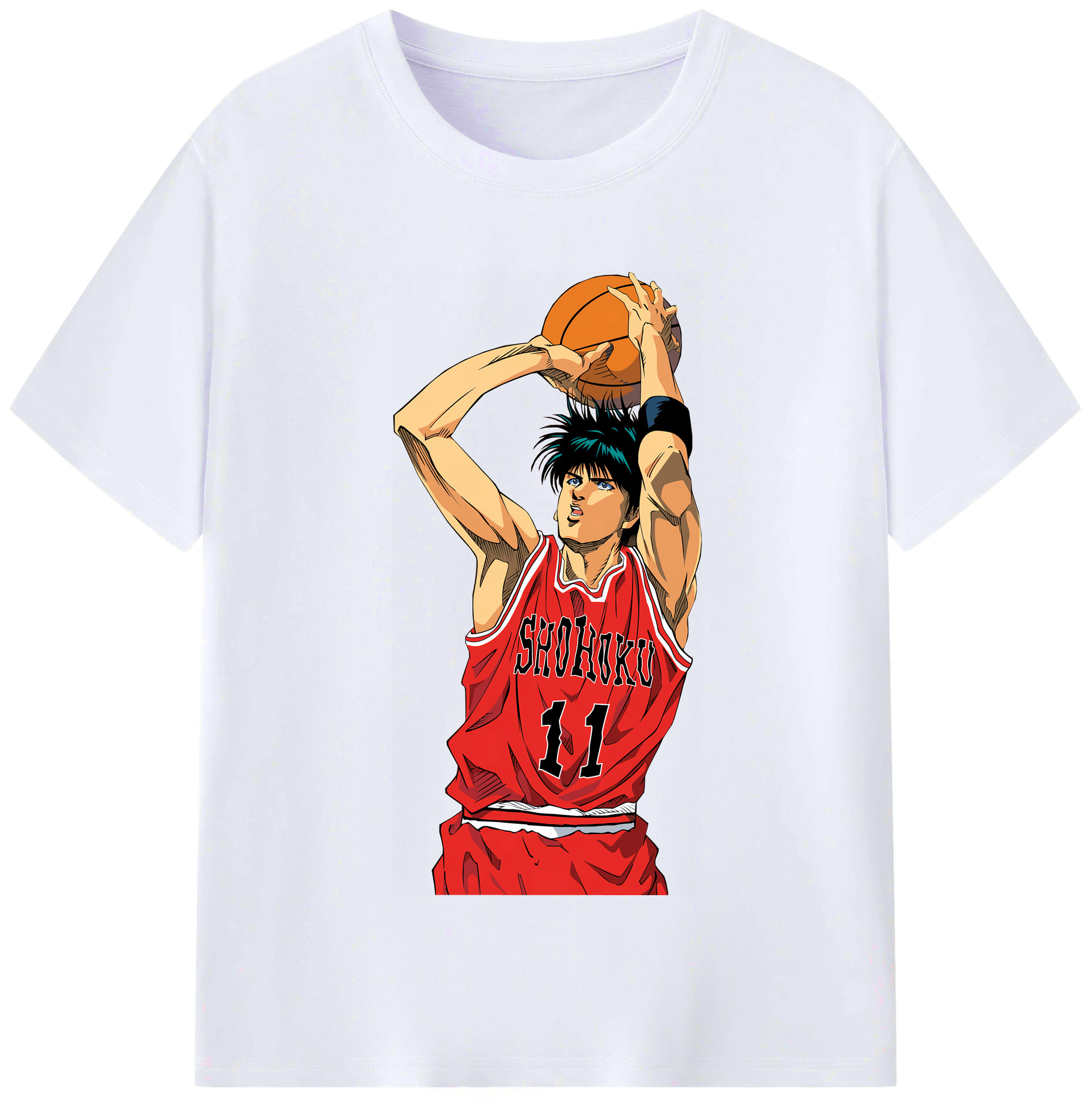 （画像用） SLAM DUNK／スラムダンク レディースカジュアルプリントTシャツ（綿100％）