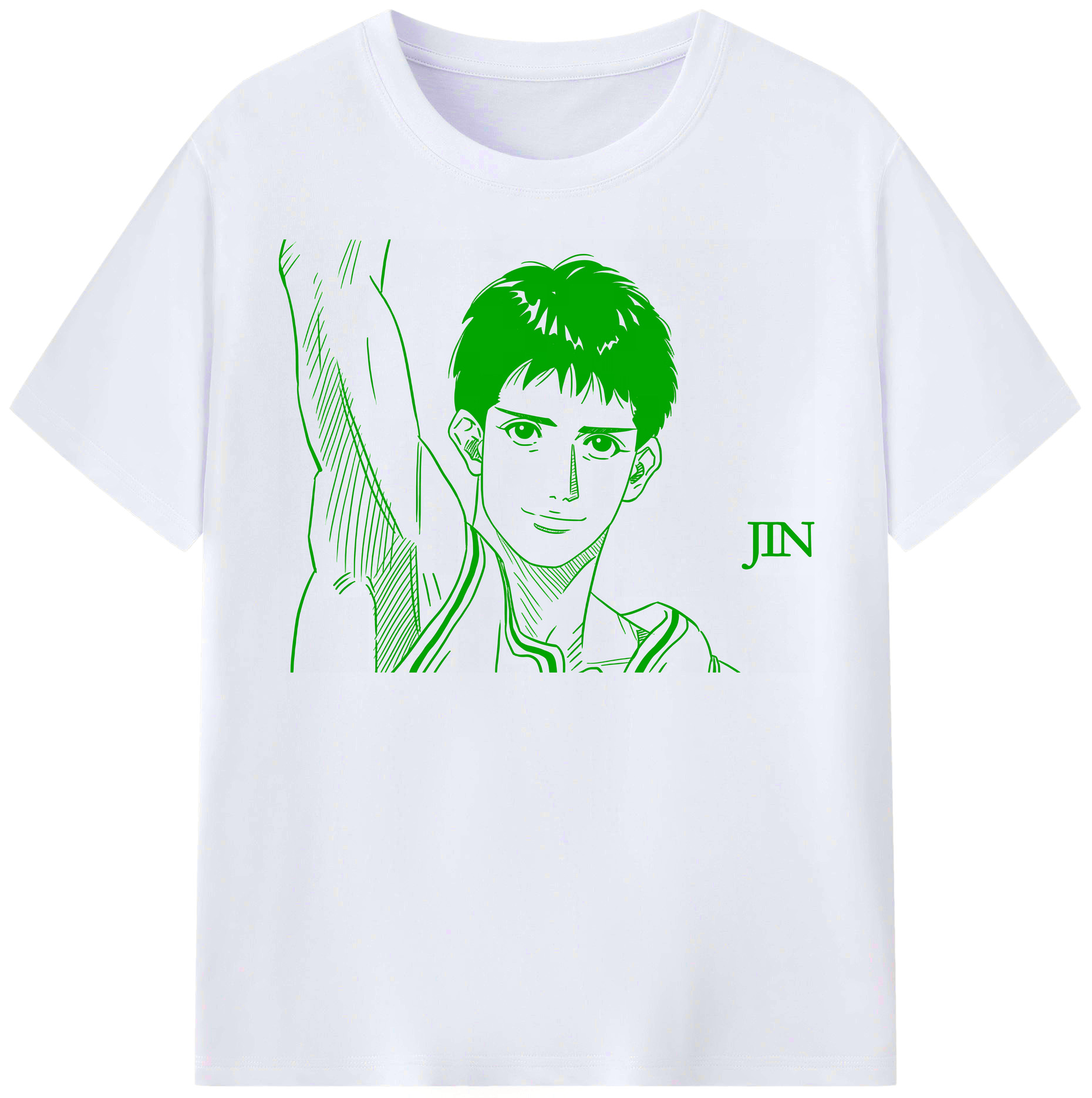 （画像用） SLAM DUNK／スラムダンク レディースカジュアルプリントTシャツ（綿100％）