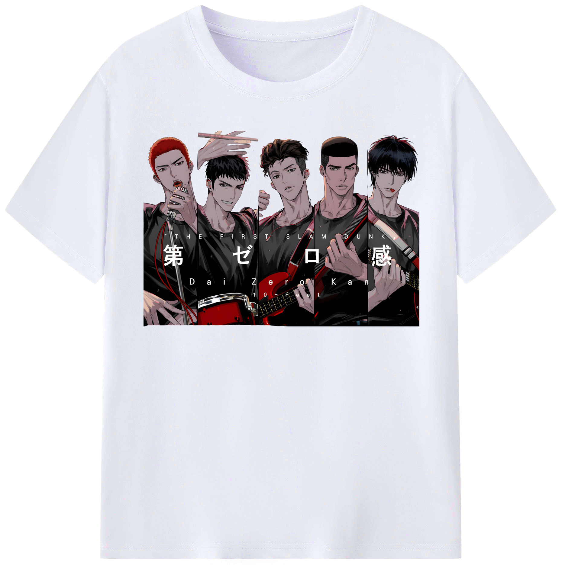（画像用） SLAM DUNK／スラムダンク レディースカジュアルプリントTシャツ（綿100％）