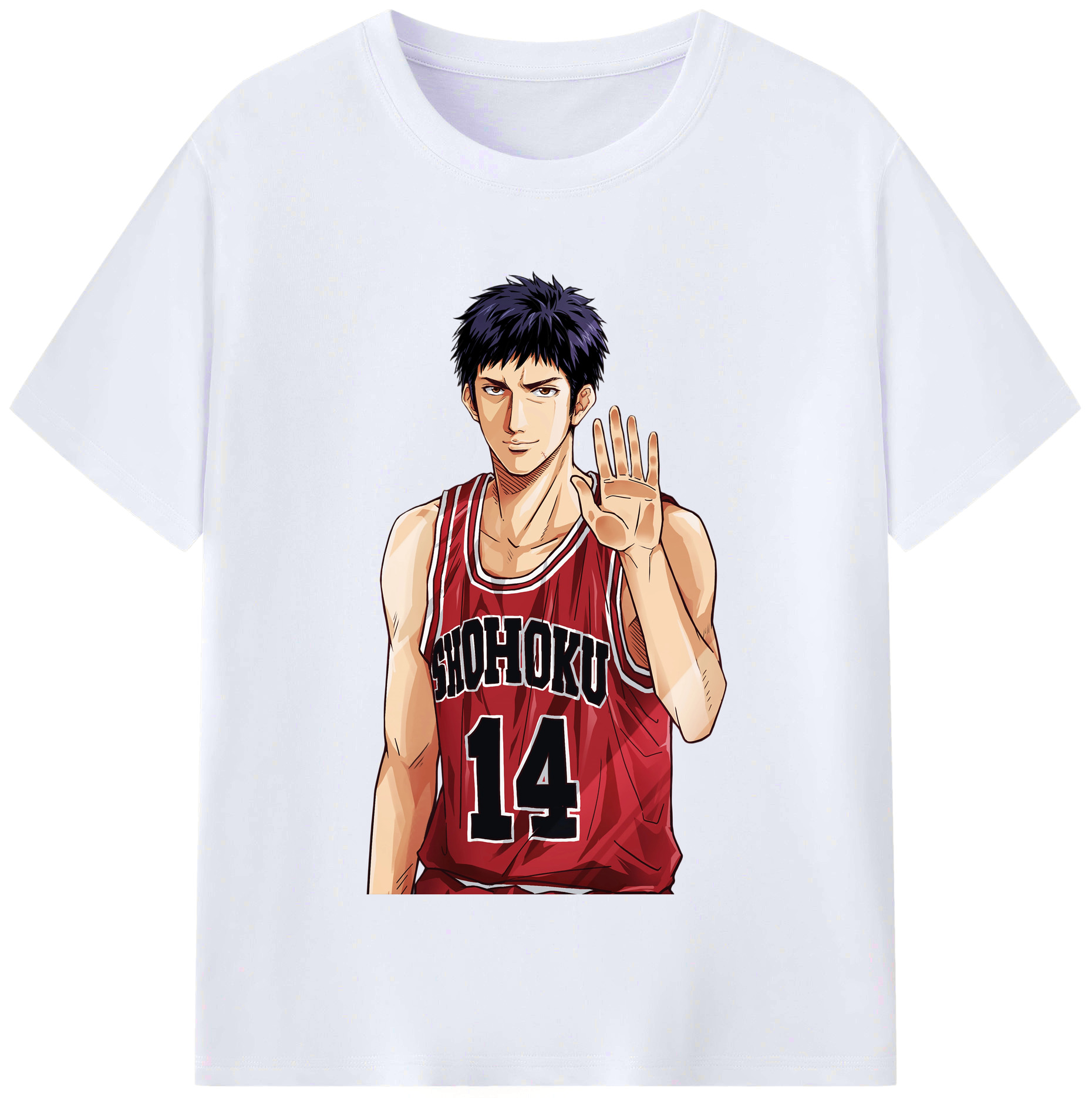 （画像用） SLAM DUNK／スラムダンク レディースカジュアルプリントTシャツ（綿100％）