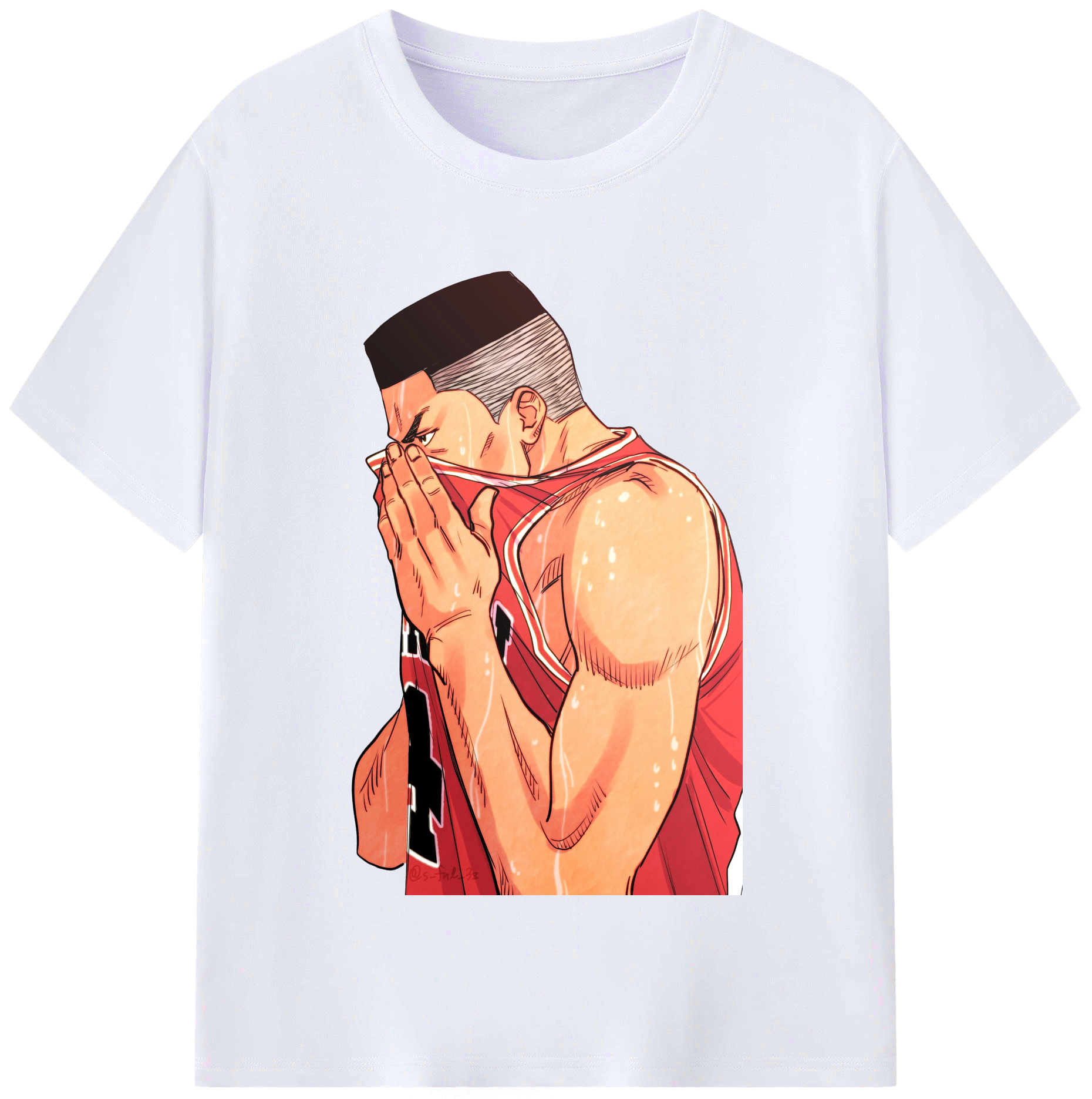 （画像用） SLAM DUNK／スラムダンク レディースカジュアルプリントTシャツ（綿100％）