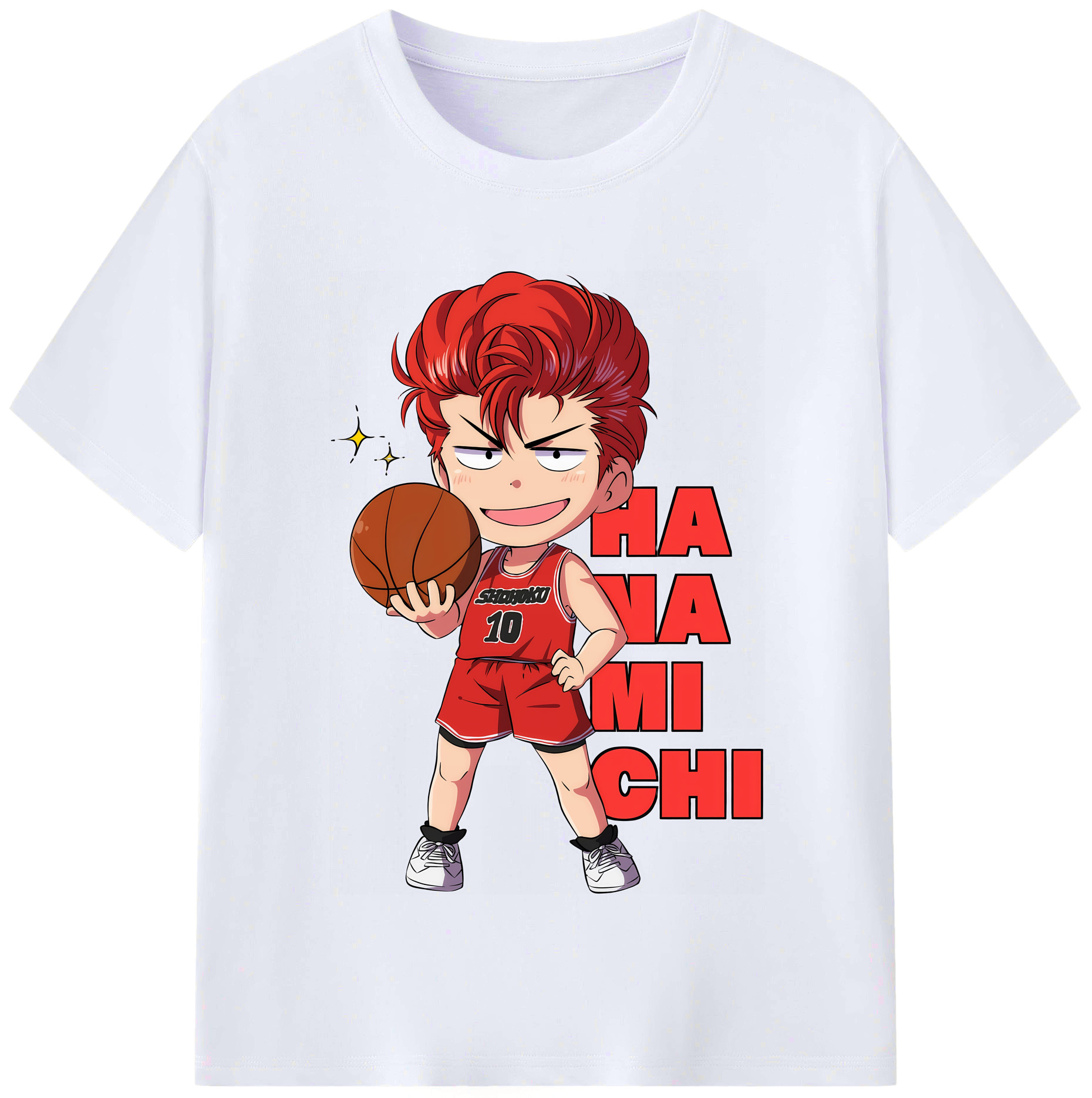 （画像用） SLAM DUNK／スラムダンク レディースカジュアルプリントTシャツ（綿100％）