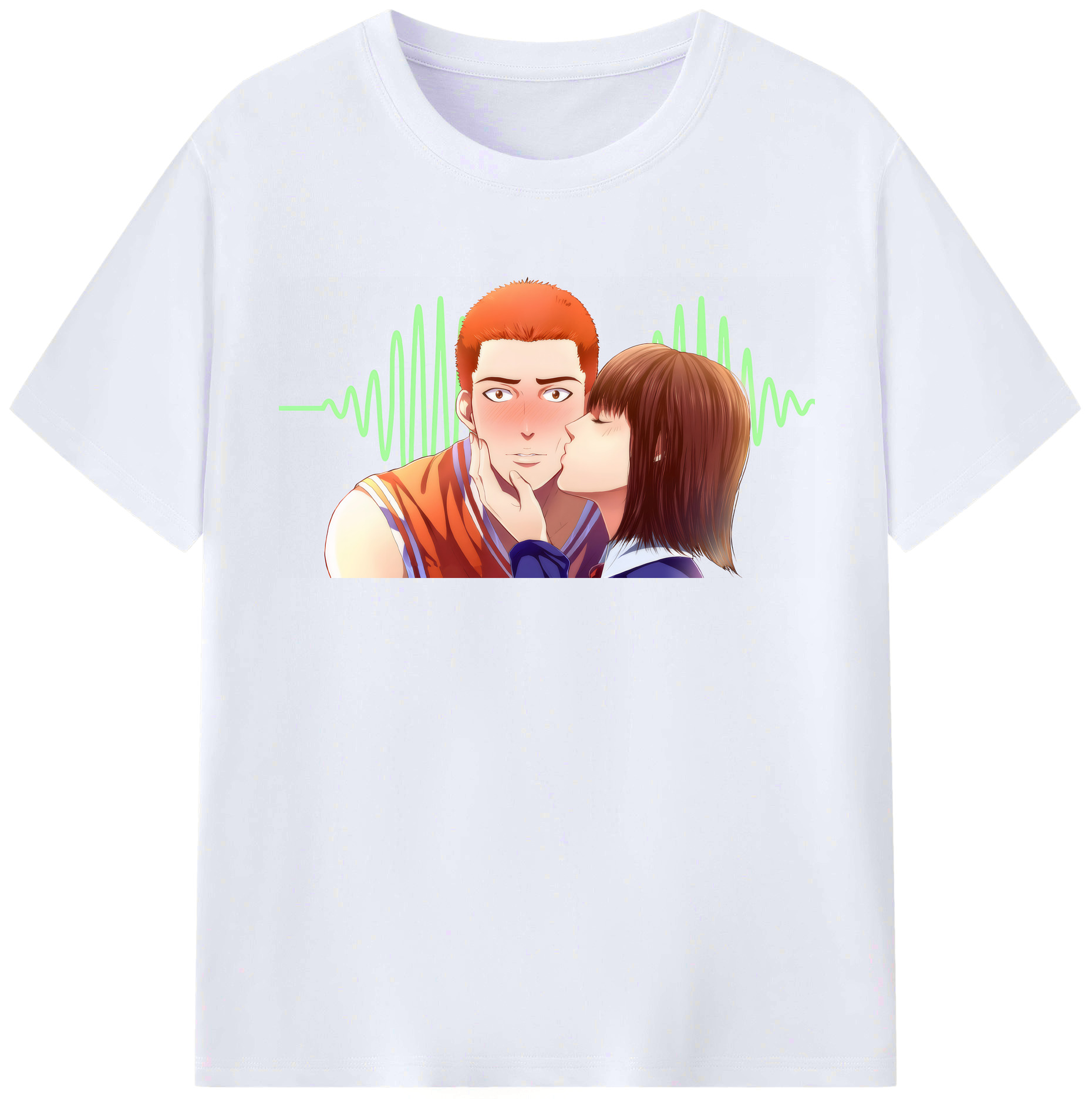（画像用） SLAM DUNK／スラムダンク レディースカジュアルプリントTシャツ（綿100％）