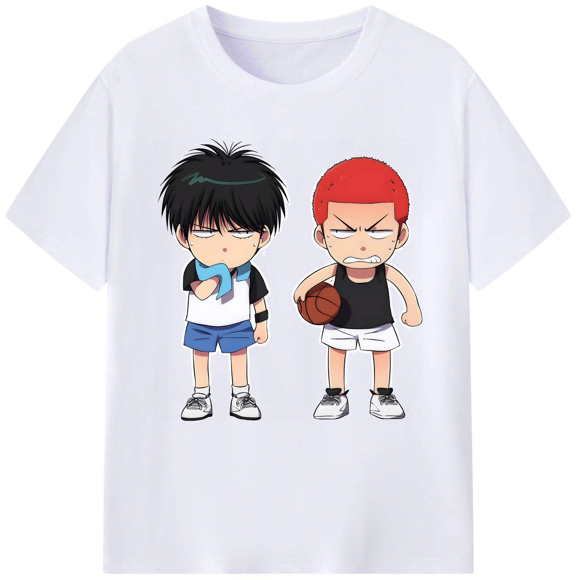 （画像用） SLAM DUNK／スラムダンク レディースカジュアルプリントTシャツ（綿100％）