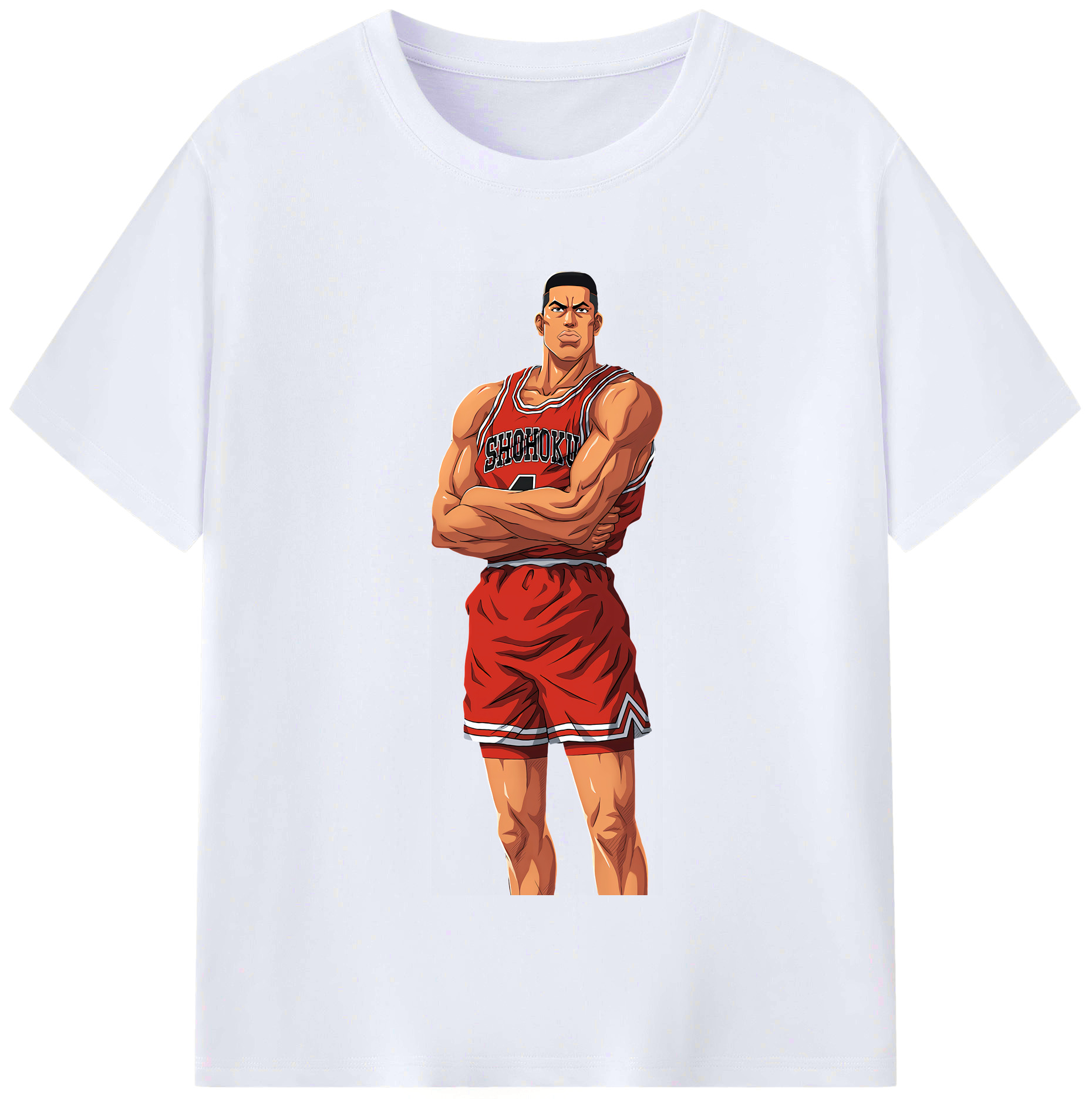 （画像用） SLAM DUNK／スラムダンク レディースカジュアルプリントTシャツ（綿100％）