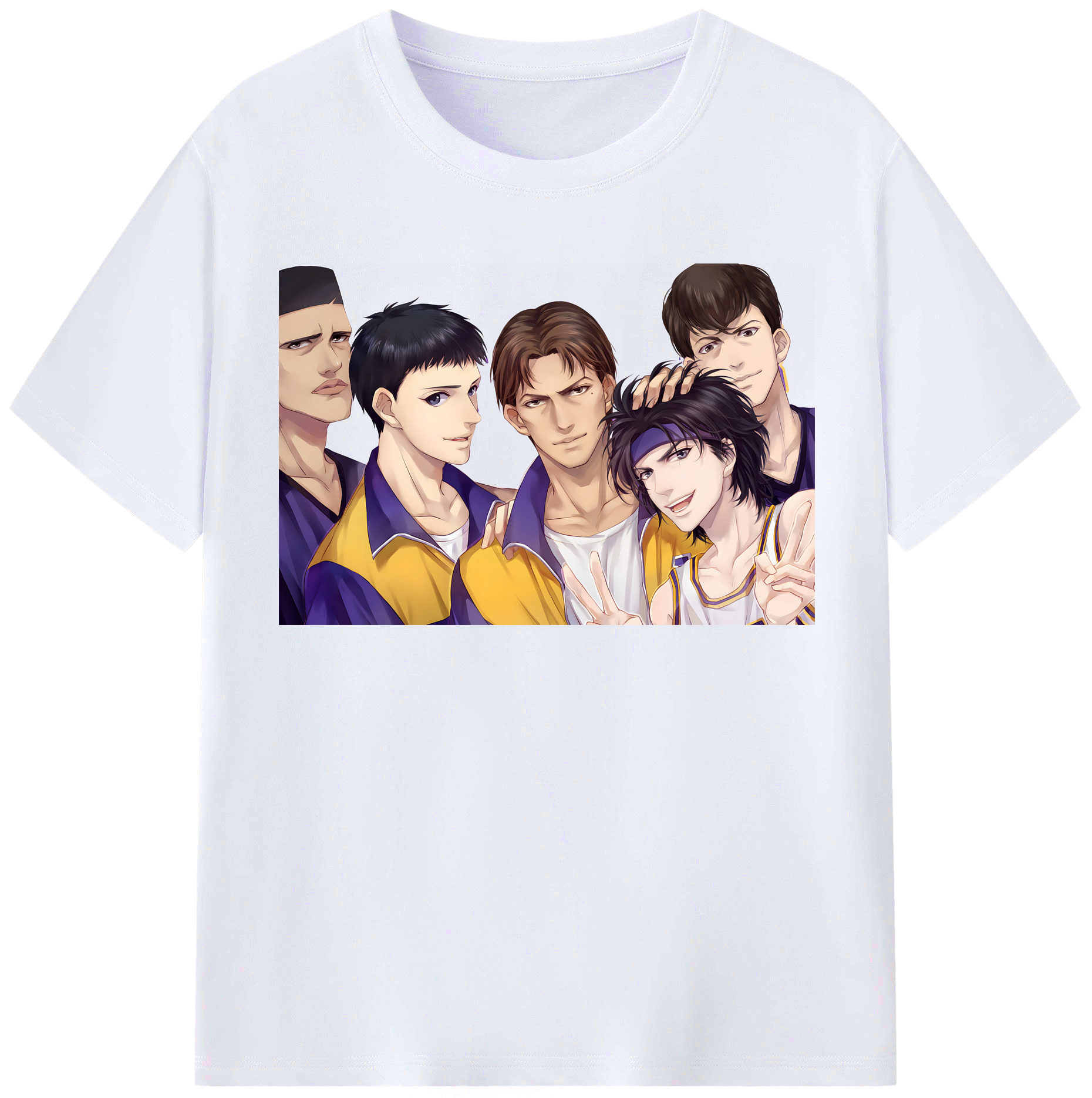 （画像用） SLAM DUNK／スラムダンク レディースカジュアルプリントTシャツ（綿100％）
