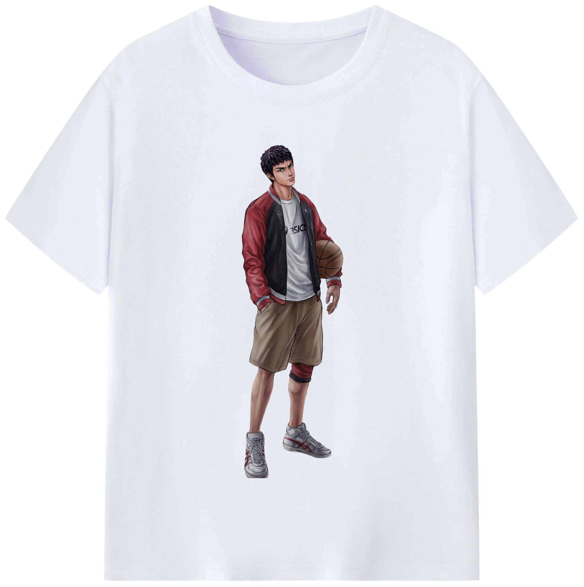 （画像用） SLAM DUNK／スラムダンク レディースカジュアルプリントTシャツ（綿100％）