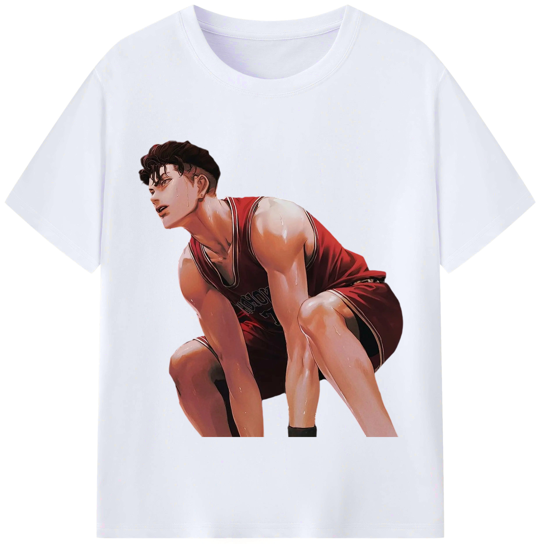 （画像用） SLAM DUNK／スラムダンク レディースカジュアルプリントTシャツ（綿100％）