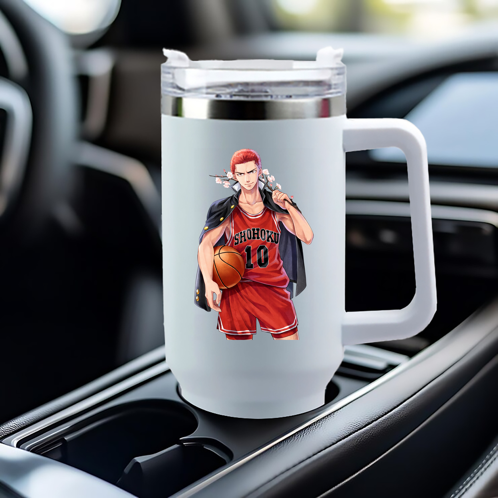 SLAM DUNK／スラムダンク 1200mL車用タンブラー（カラープリント）