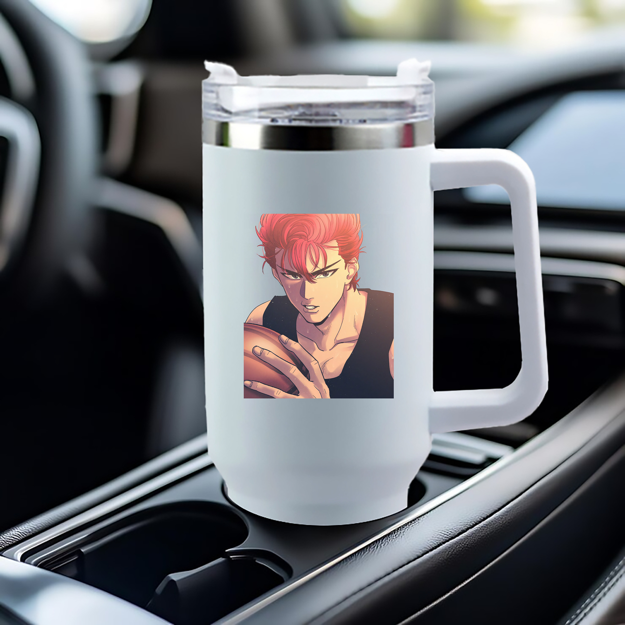 SLAM DUNK／スラムダンク 1200mL車用タンブラー（カラープリント）