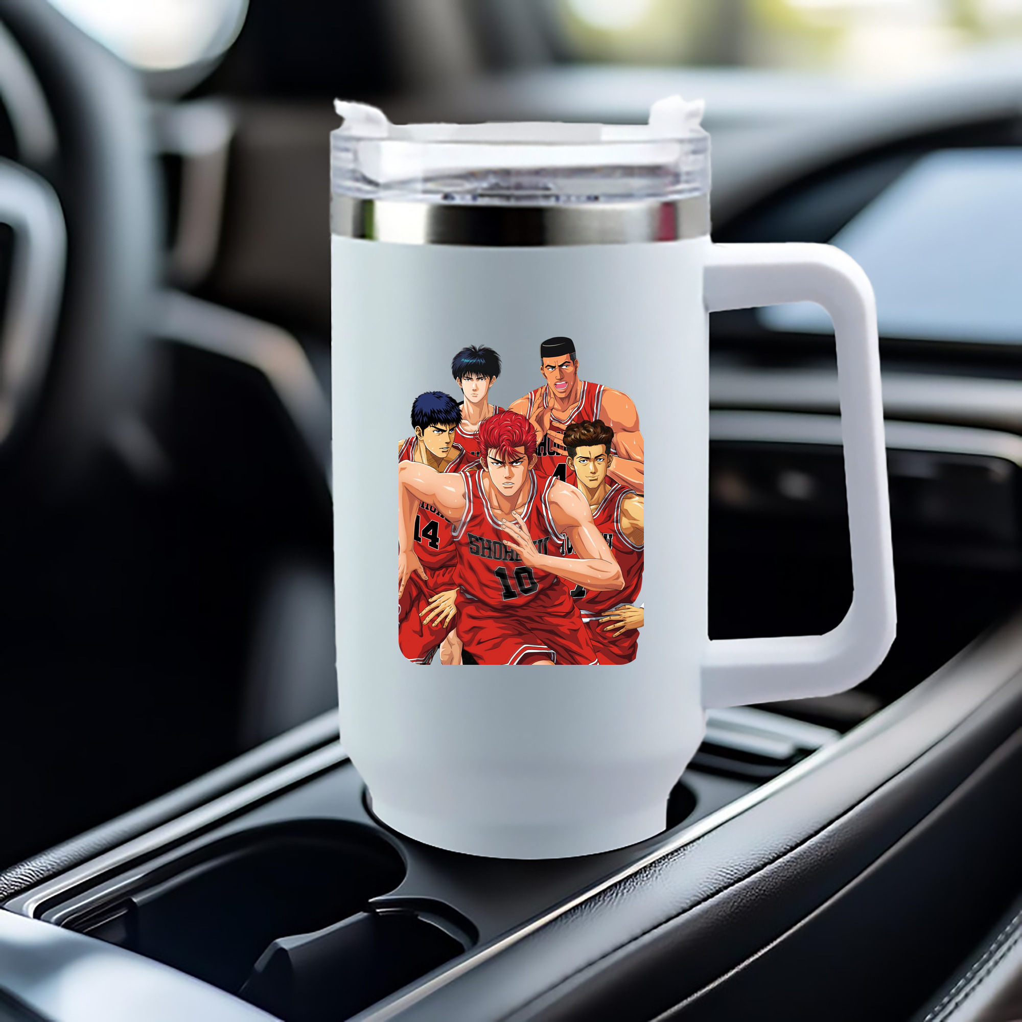 SLAM DUNK／スラムダンク 1200mL車用タンブラー（カラープリント）