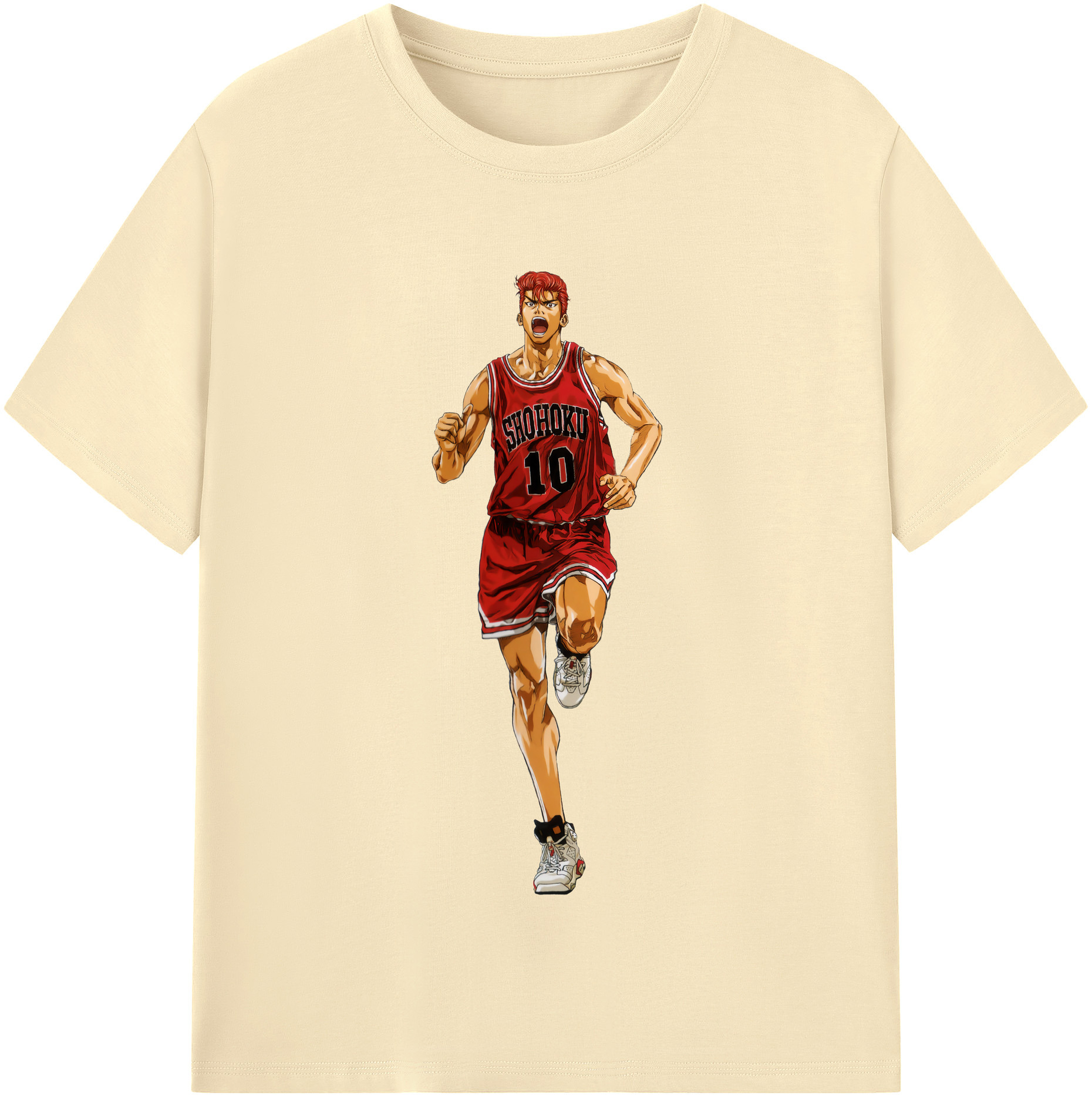 （画像用） SLAM DUNK／スラムダンク 綿100％半袖Tシャツ（フロントプリント）