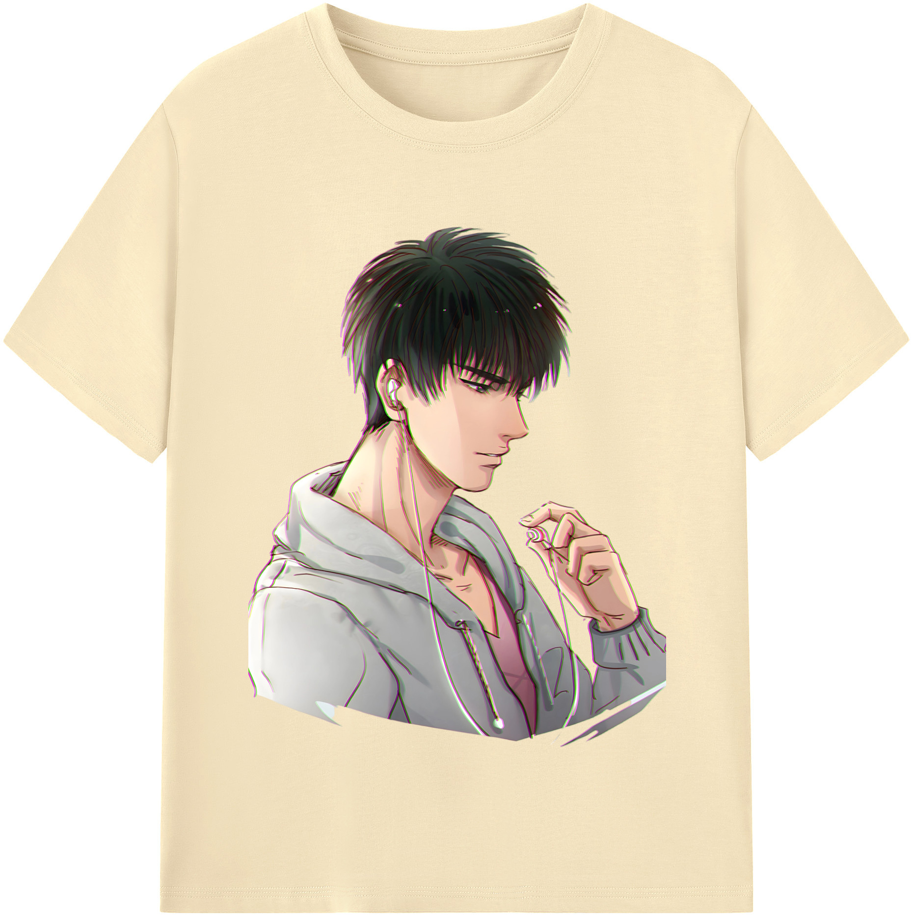 SLAM DUNK／スラムダンク 綿100％半袖Tシャツ（フロントプリント）