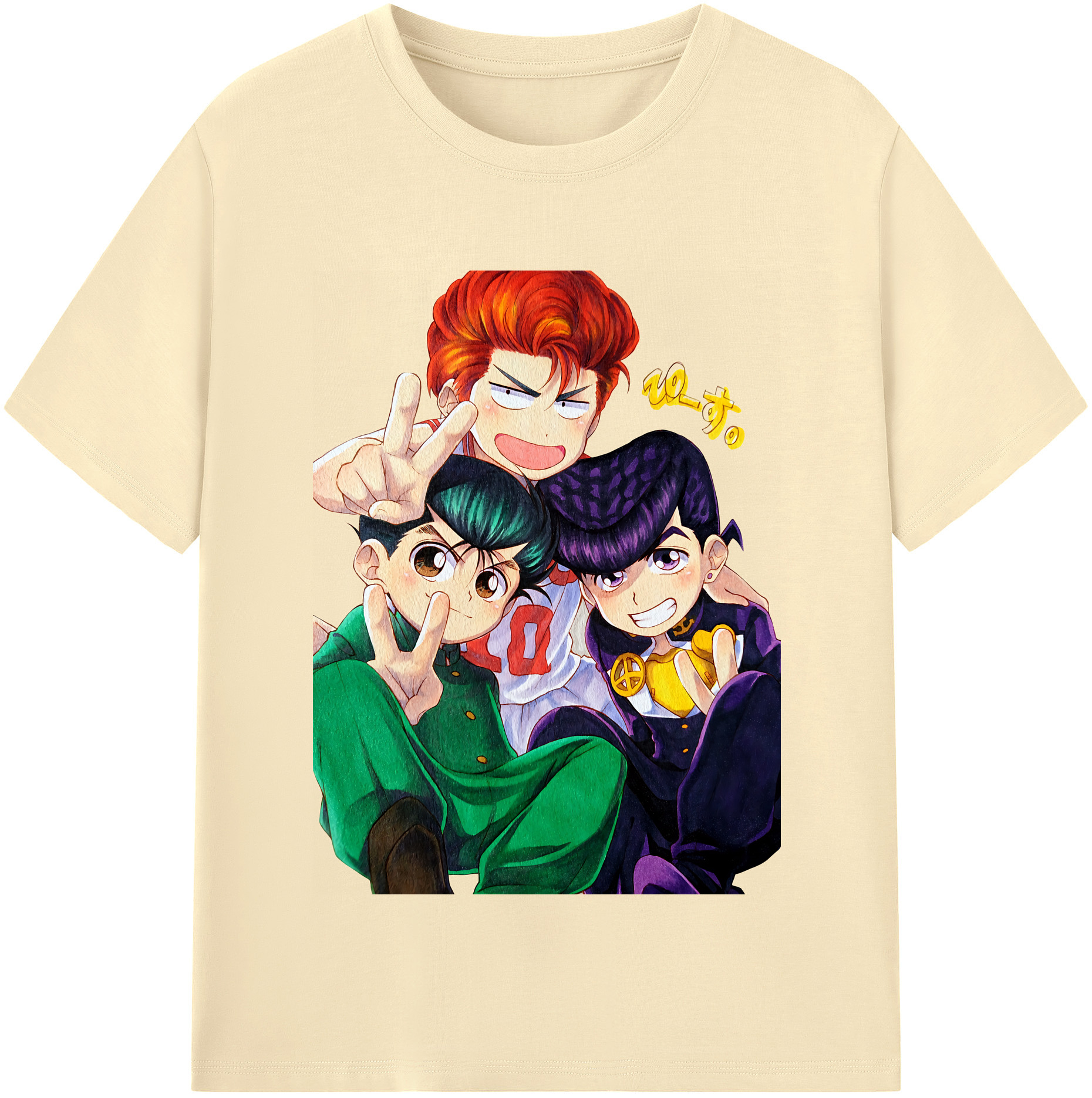 SLAM DUNK／スラムダンク 綿100％半袖Tシャツ（フロントプリント）