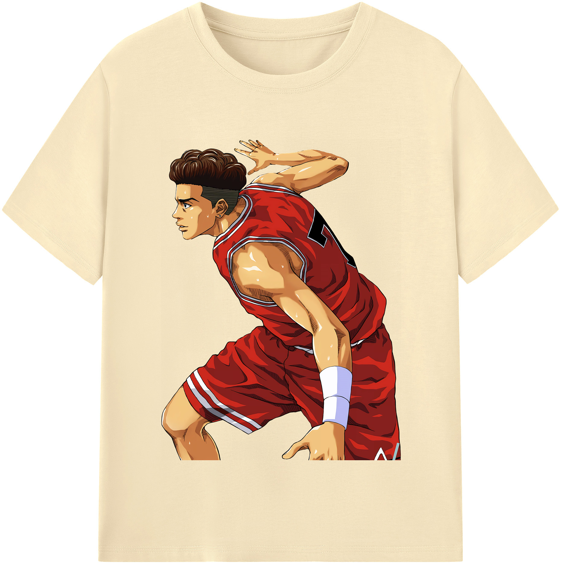 （画像用） SLAM DUNK／スラムダンク 綿100％半袖Tシャツ（フロントプリント）