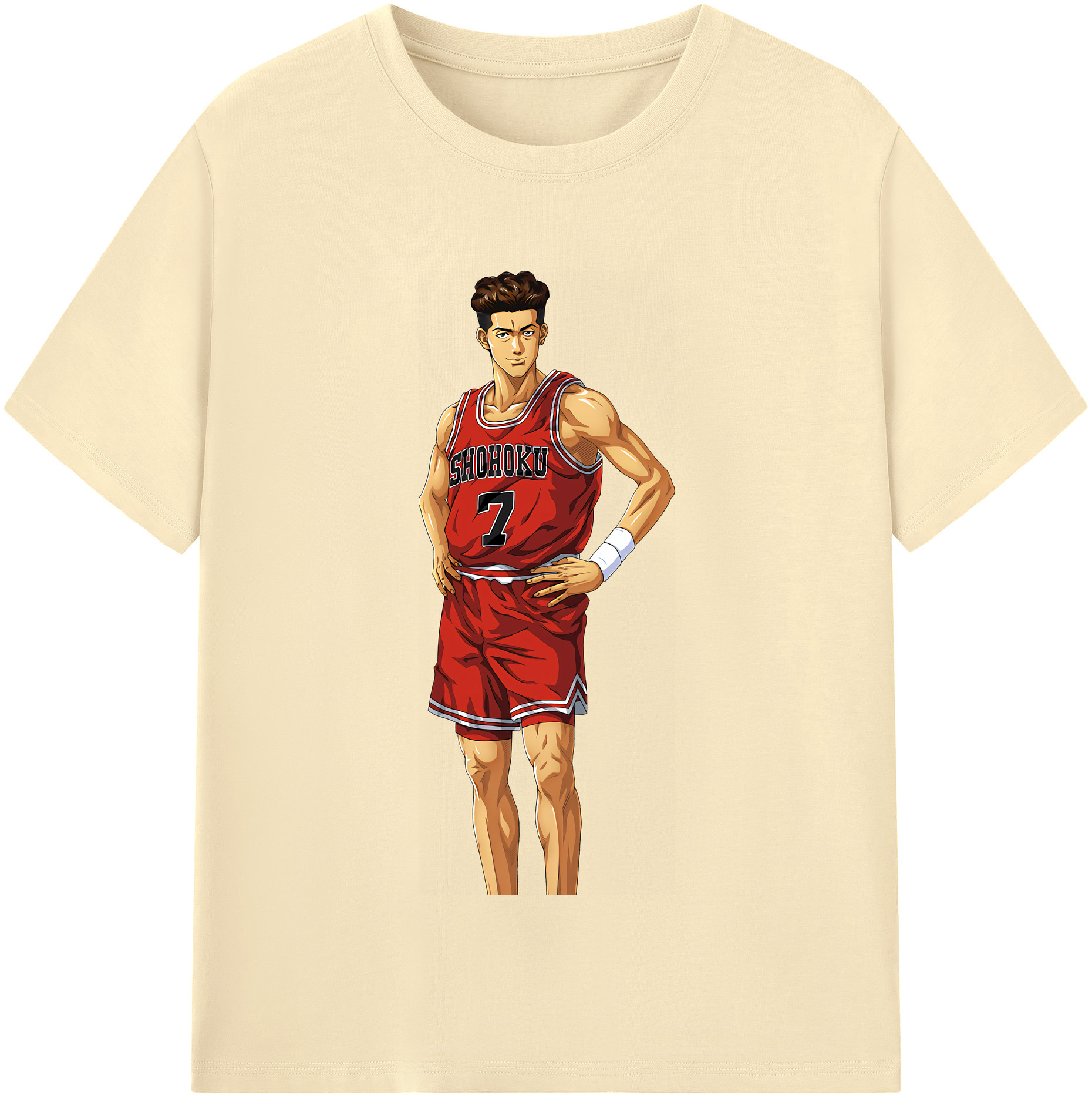 （画像用） SLAM DUNK／スラムダンク 綿100％半袖Tシャツ（フロントプリント）