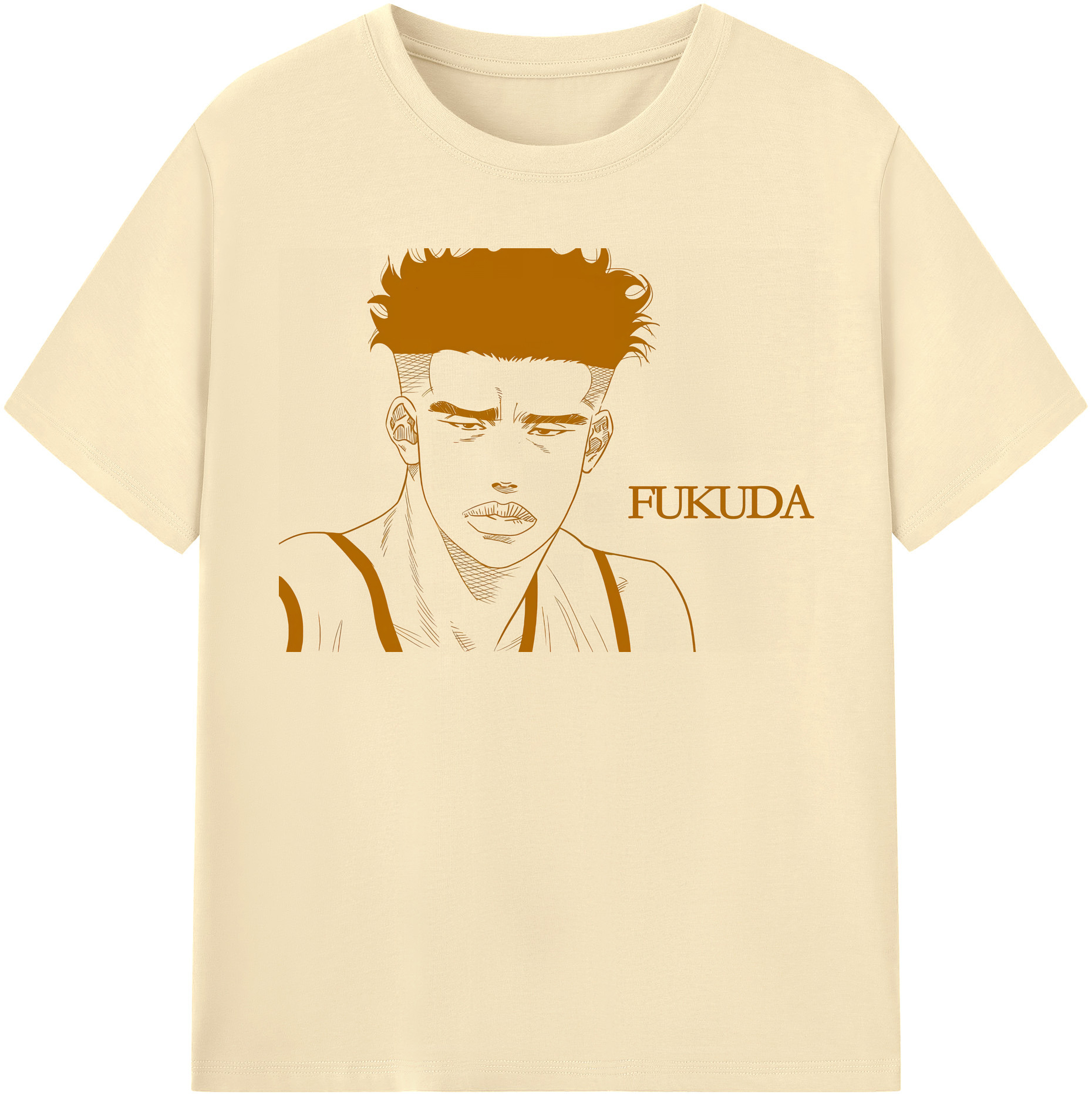 （画像用） SLAM DUNK／スラムダンク 綿100％半袖Tシャツ（フロントプリント）