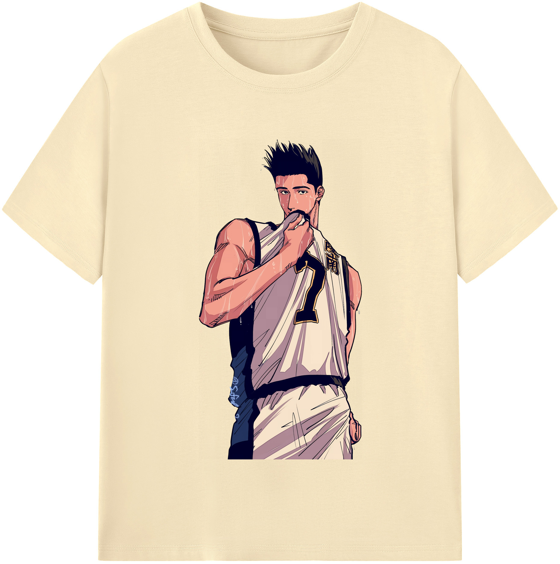 （画像用） SLAM DUNK／スラムダンク 綿100％半袖Tシャツ（フロントプリント）