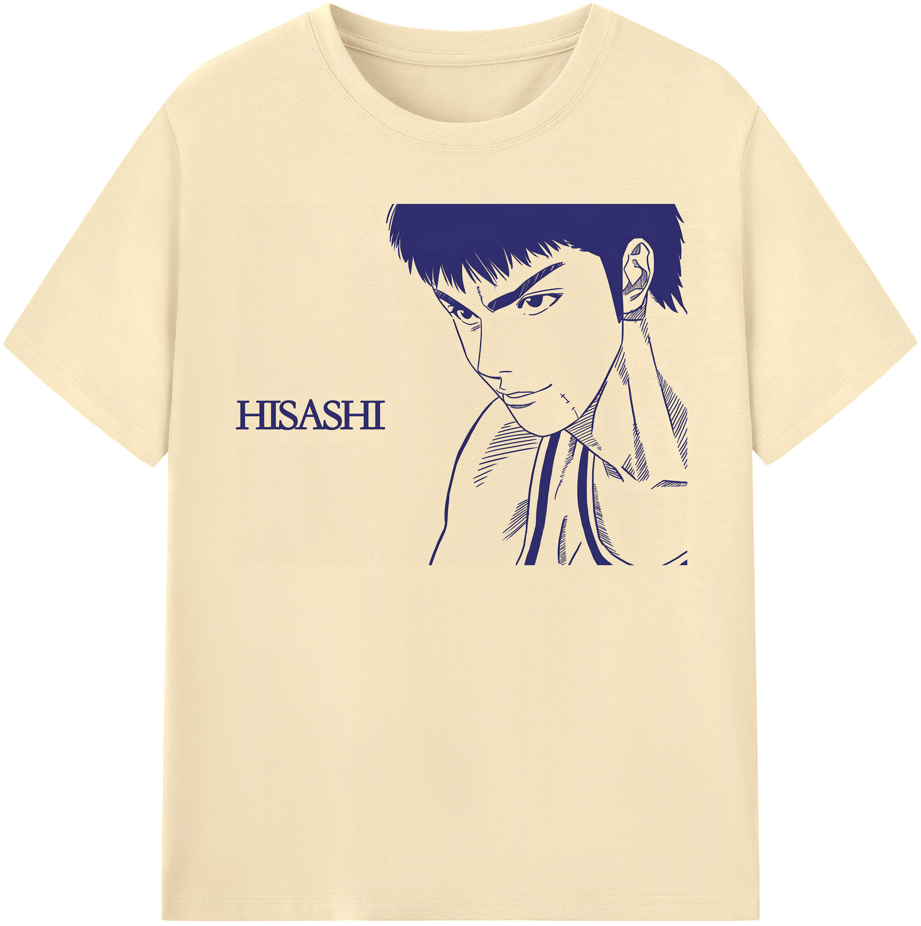SLAM DUNK／スラムダンク 綿100％半袖Tシャツ（フロントプリント）