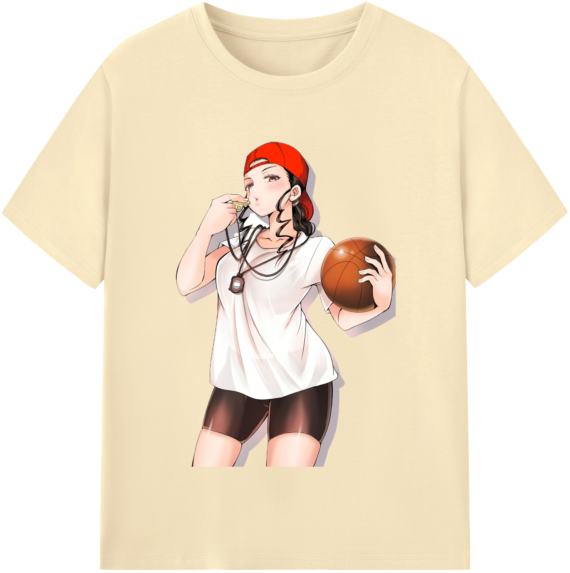 SLAM DUNK／スラムダンク 綿100％半袖Tシャツ（フロントプリント）