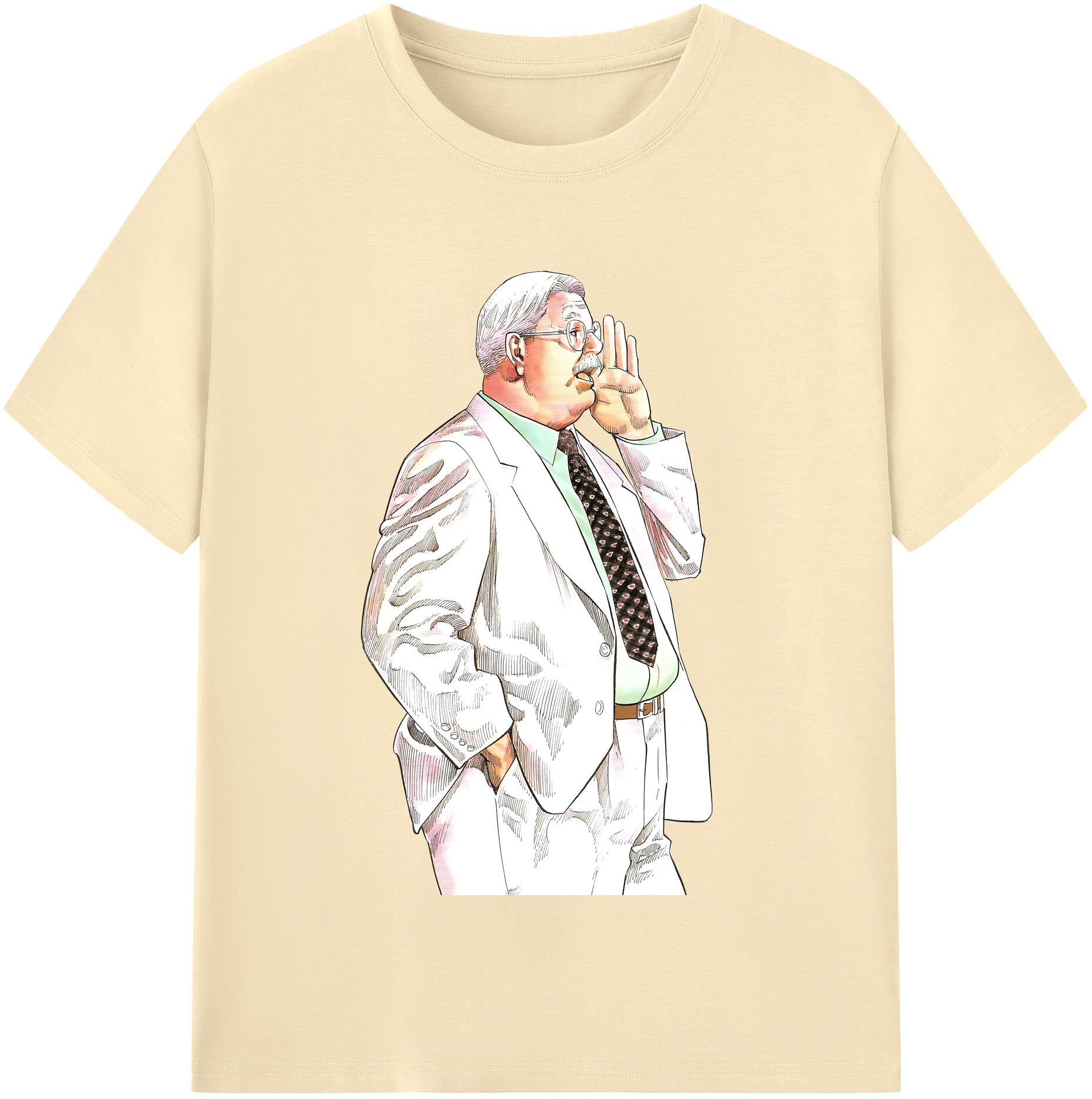 SLAM DUNK／スラムダンク 綿100％半袖Tシャツ（フロントプリント）