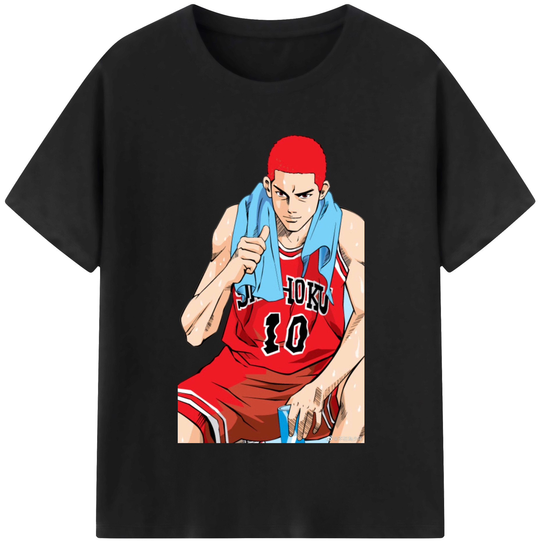 （画像用） SLAM DUNK／スラムダンク 綿100％半袖Tシャツ（フロントプリント）