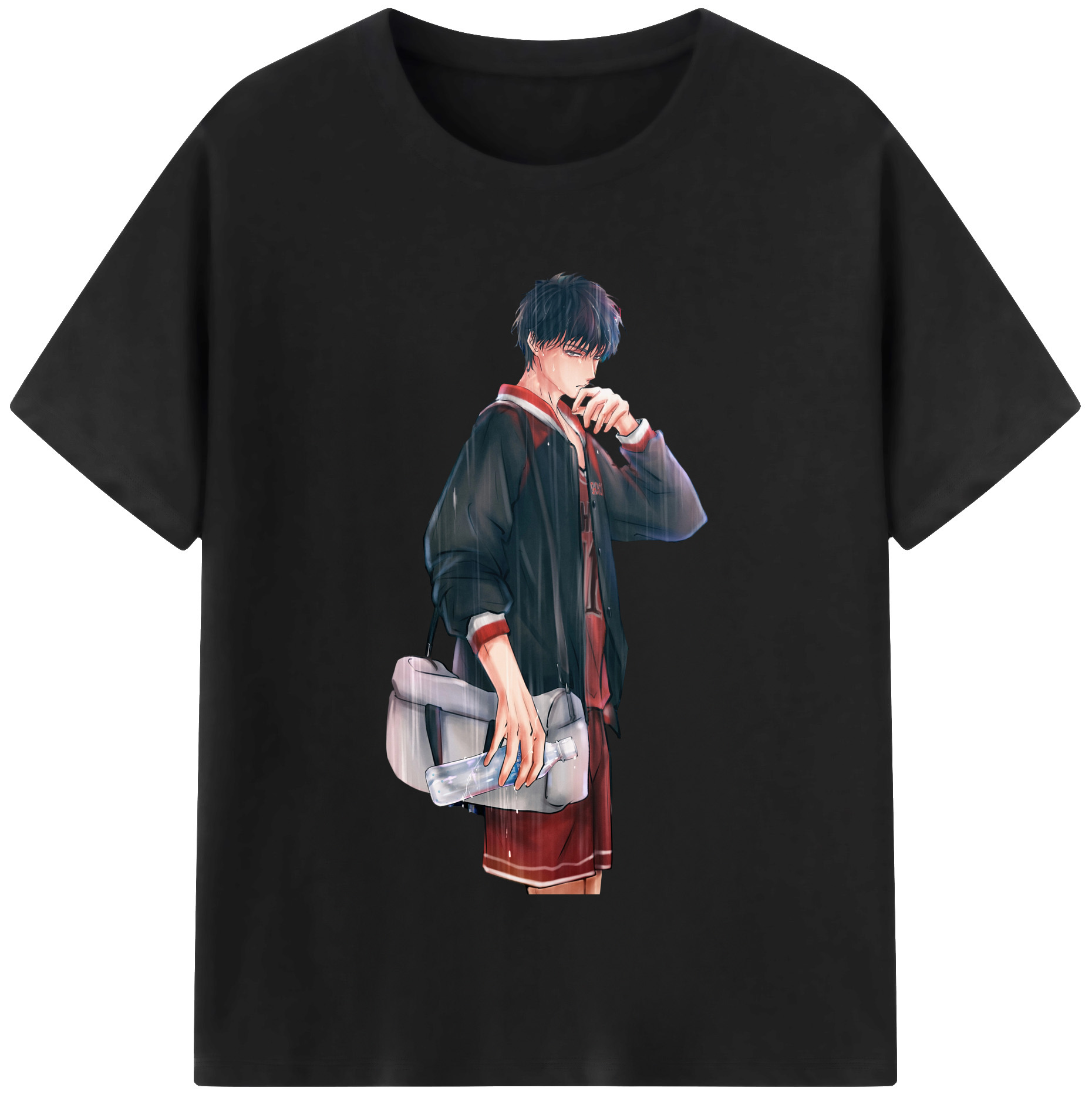 SLAM DUNK／スラムダンク 綿100％半袖Tシャツ（フロントプリント）