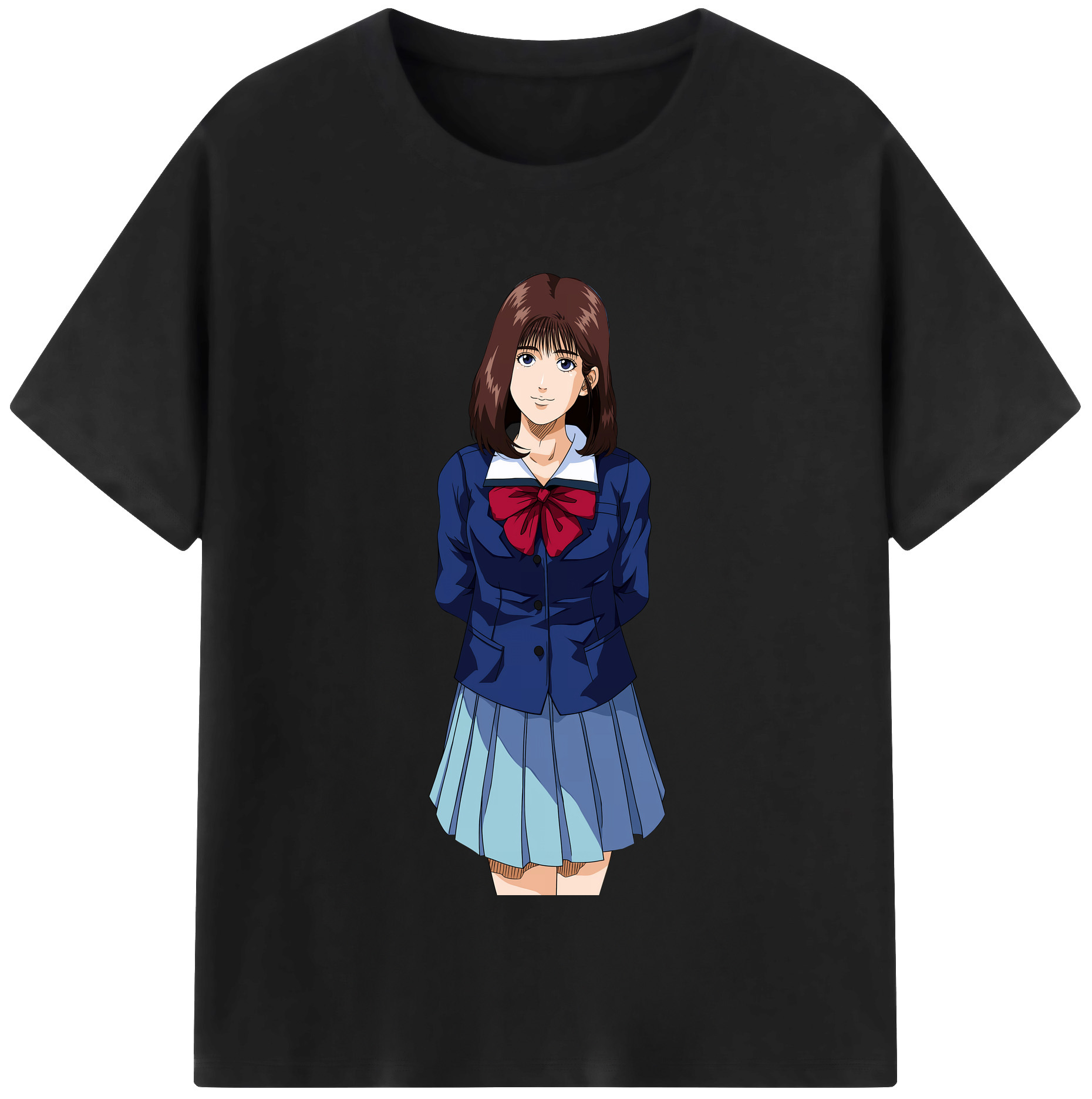 SLAM DUNK／スラムダンク 綿100％半袖Tシャツ（フロントプリント）