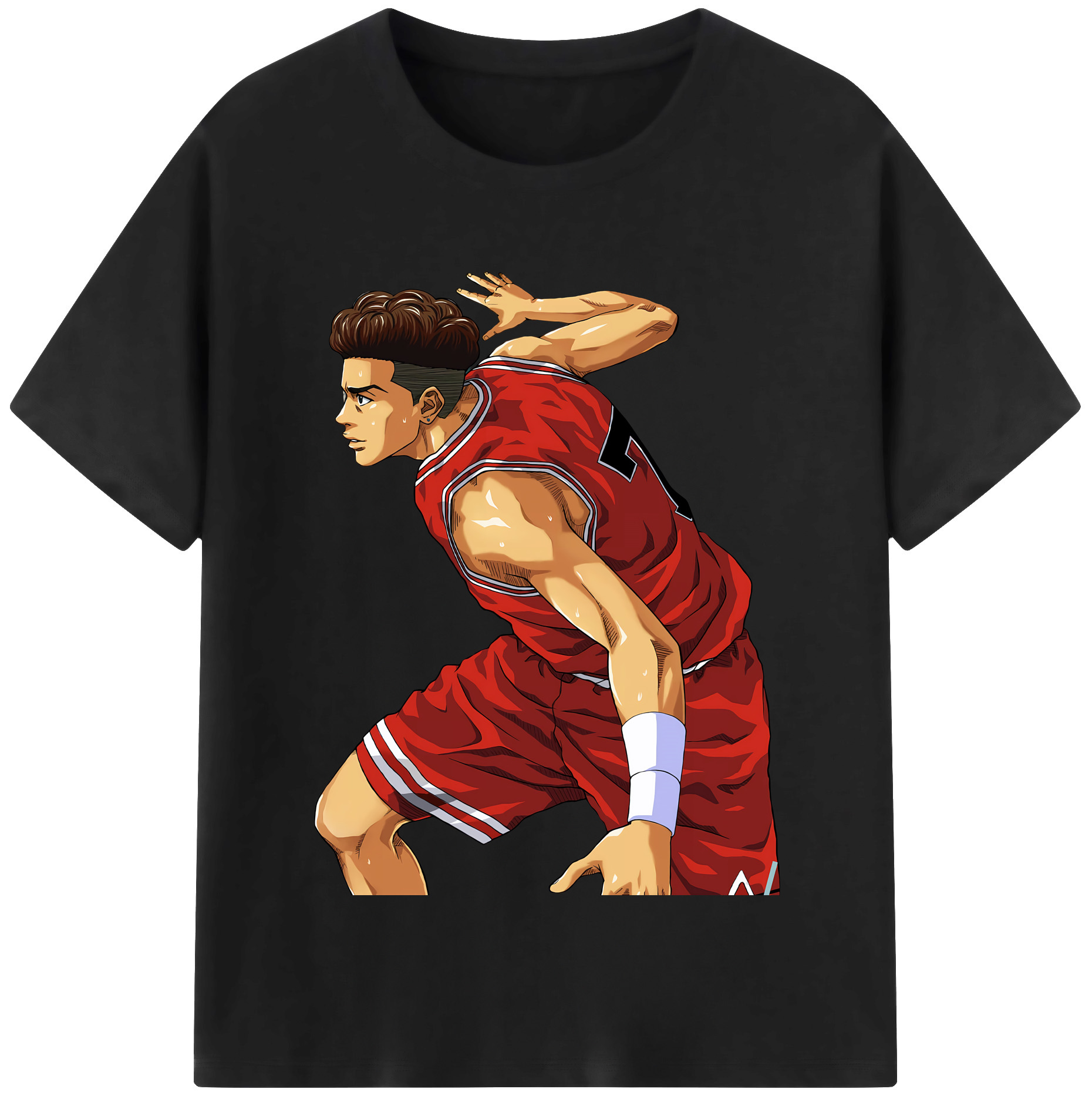（画像用） SLAM DUNK／スラムダンク 綿100％半袖Tシャツ（フロントプリント）