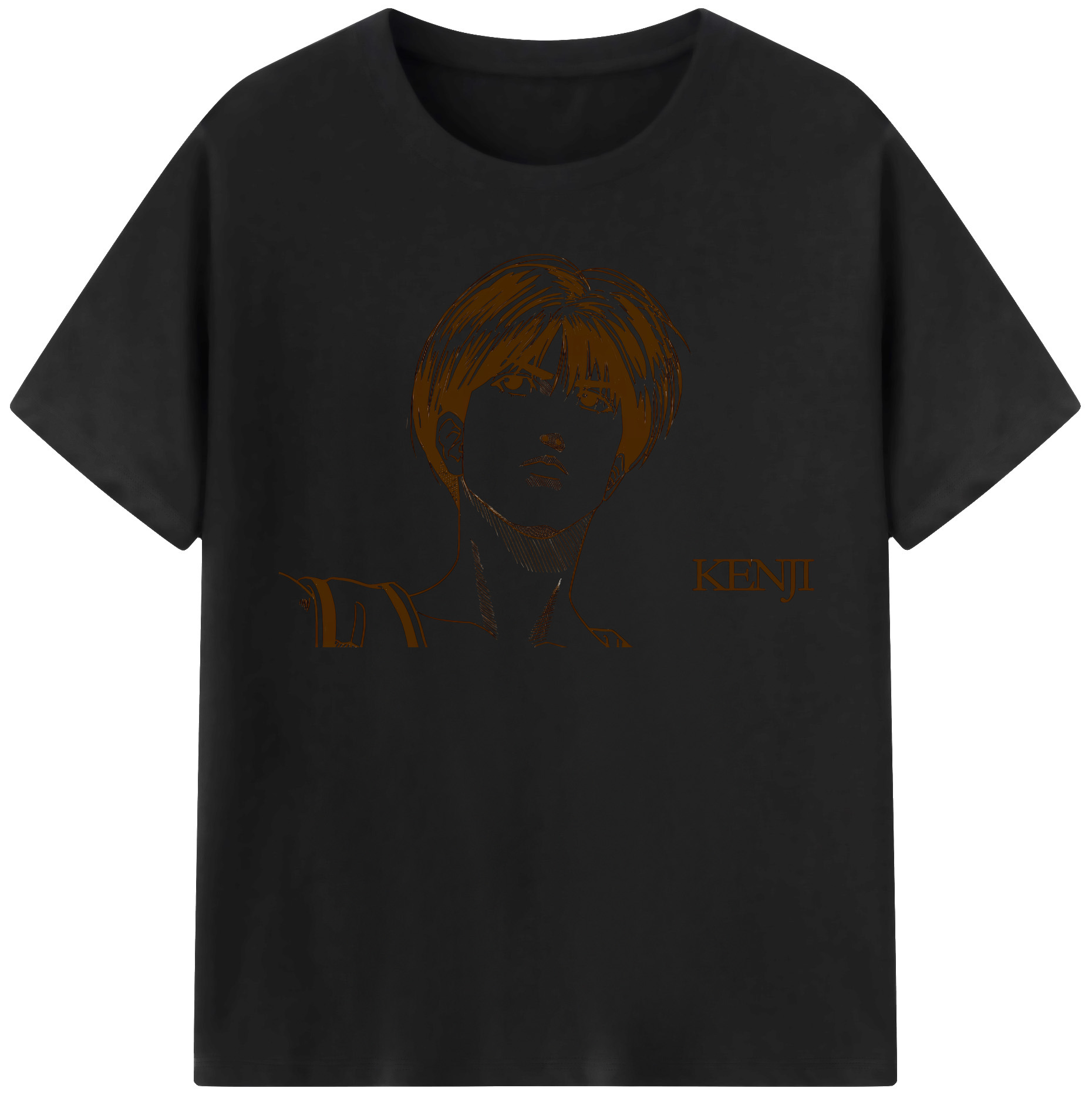SLAM DUNK／スラムダンク 綿100％半袖Tシャツ（フロントプリント）