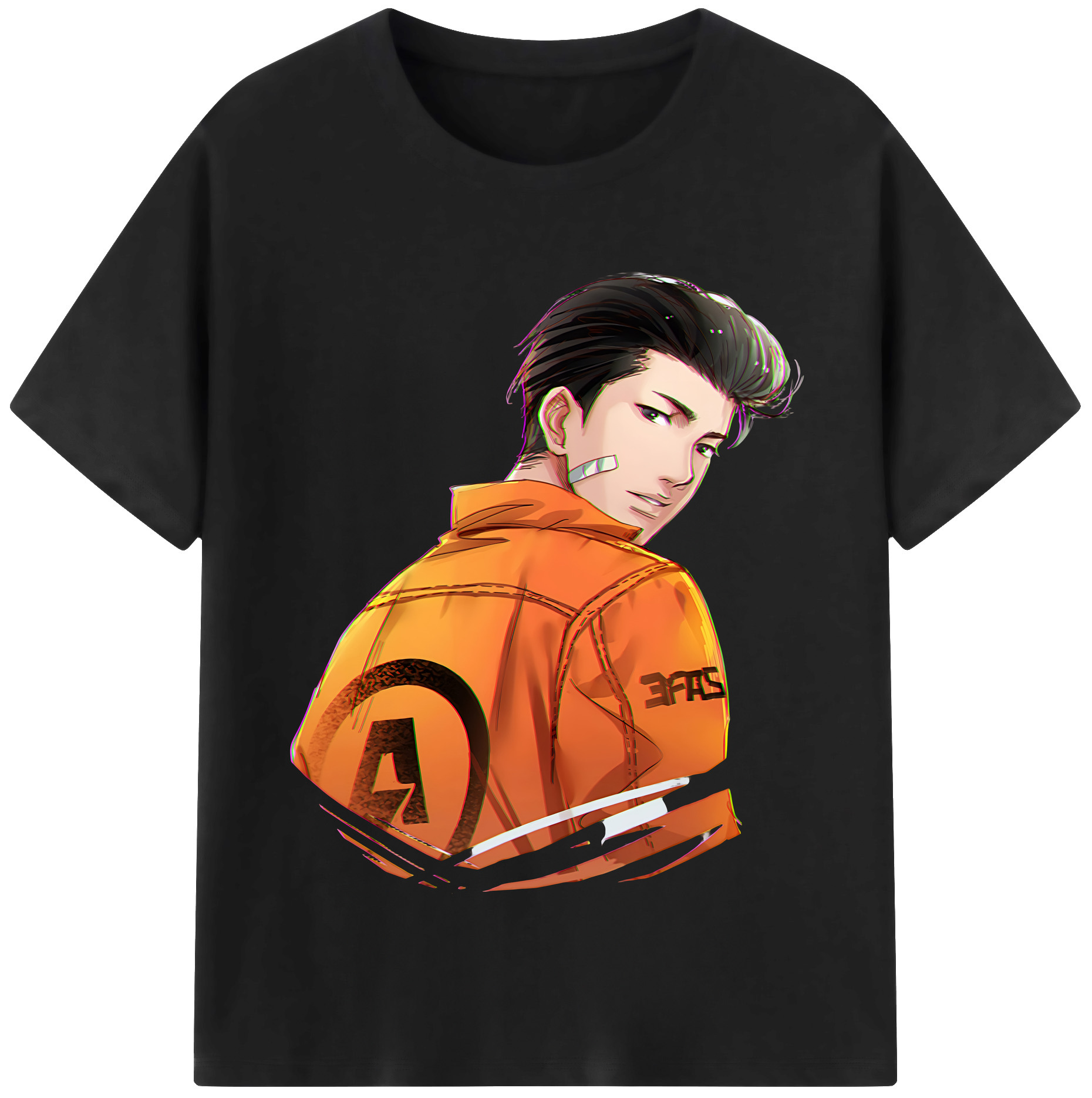 SLAM DUNK／スラムダンク 綿100％半袖Tシャツ（フロントプリント）
