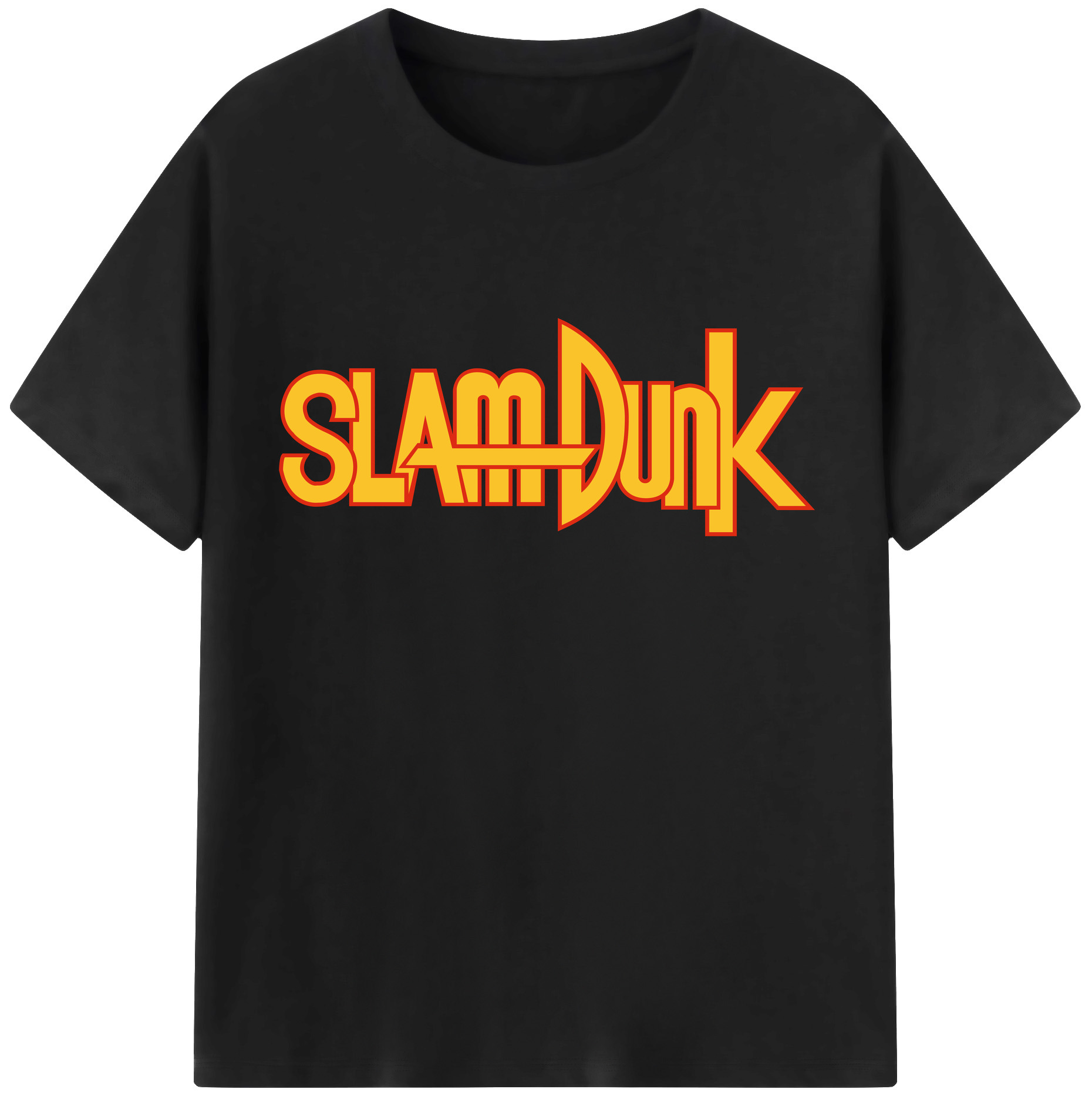SLAM DUNK／スラムダンク 綿100％半袖Tシャツ（フロントプリント）