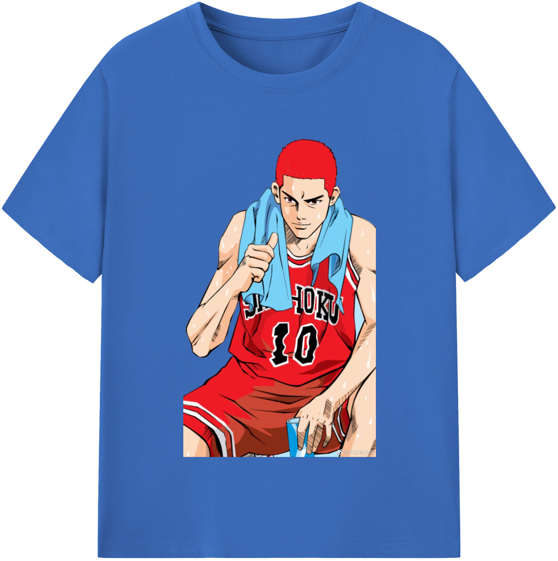 （画像用） SLAM DUNK／スラムダンク 綿100％半袖Tシャツ（フロントプリント）