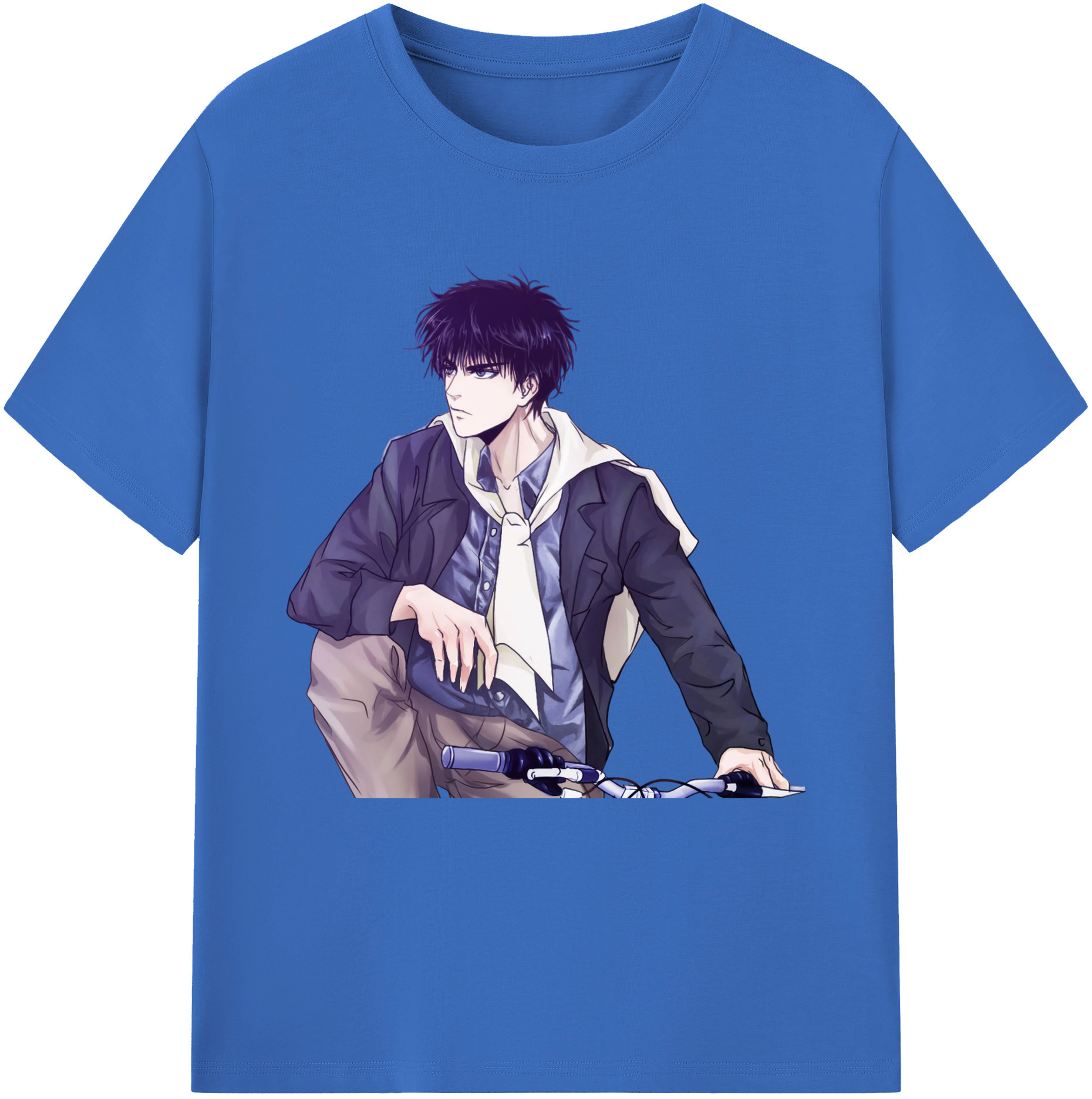 SLAM DUNK／スラムダンク 綿100％半袖Tシャツ（フロントプリント）