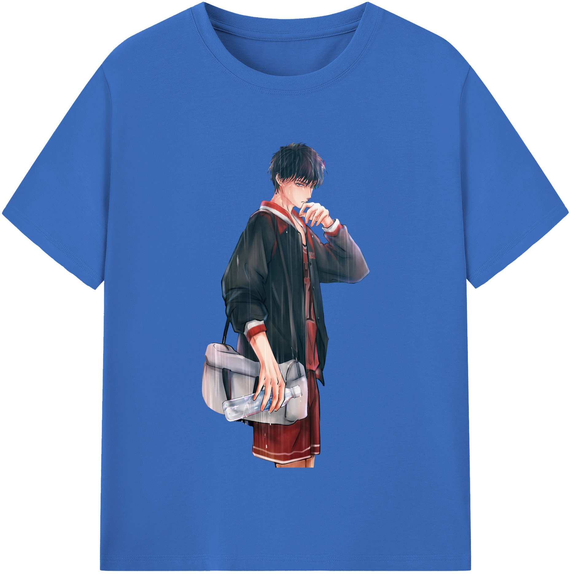 SLAM DUNK／スラムダンク 綿100％半袖Tシャツ（フロントプリント）