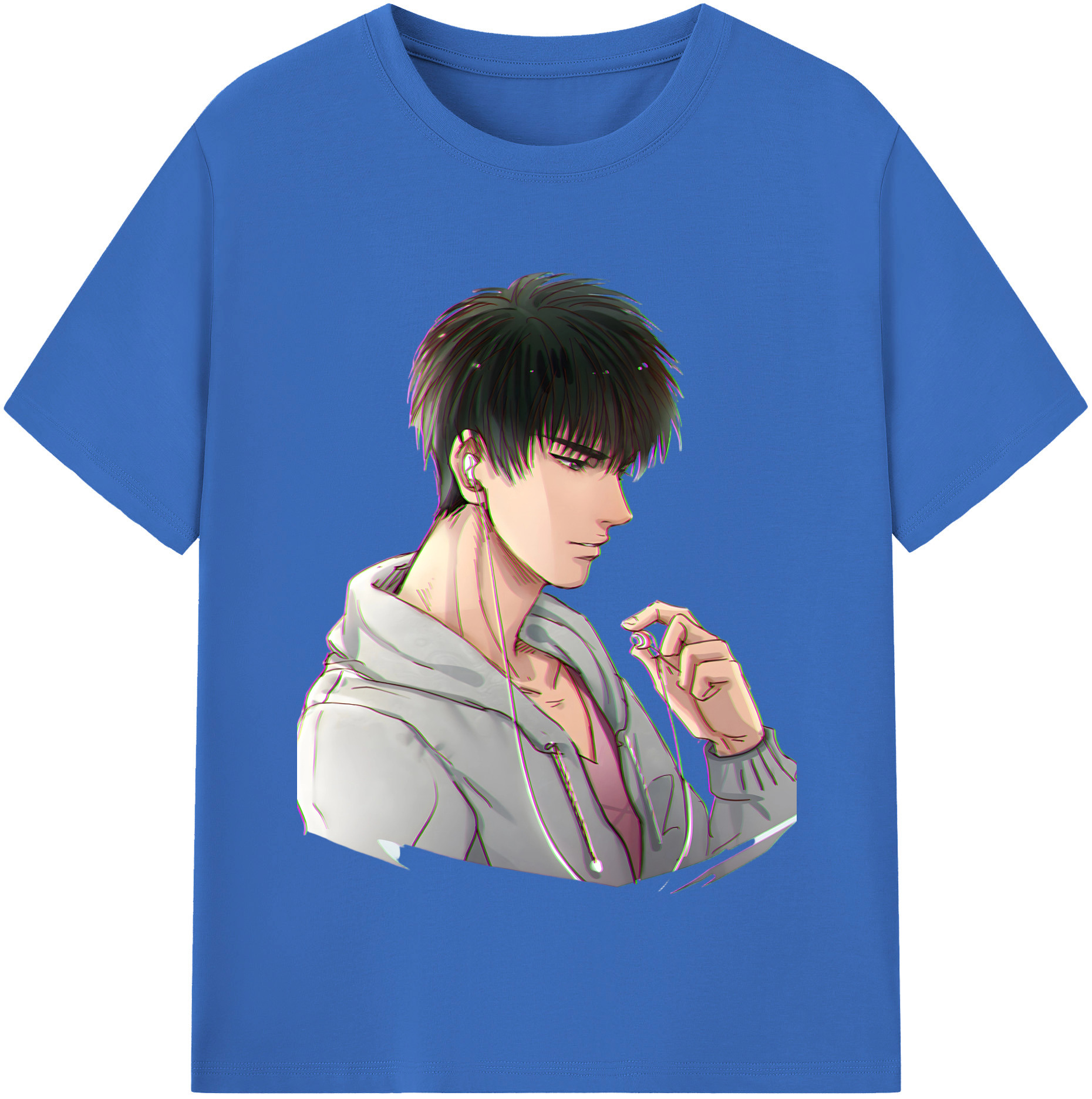 SLAM DUNK／スラムダンク 綿100％半袖Tシャツ（フロントプリント）