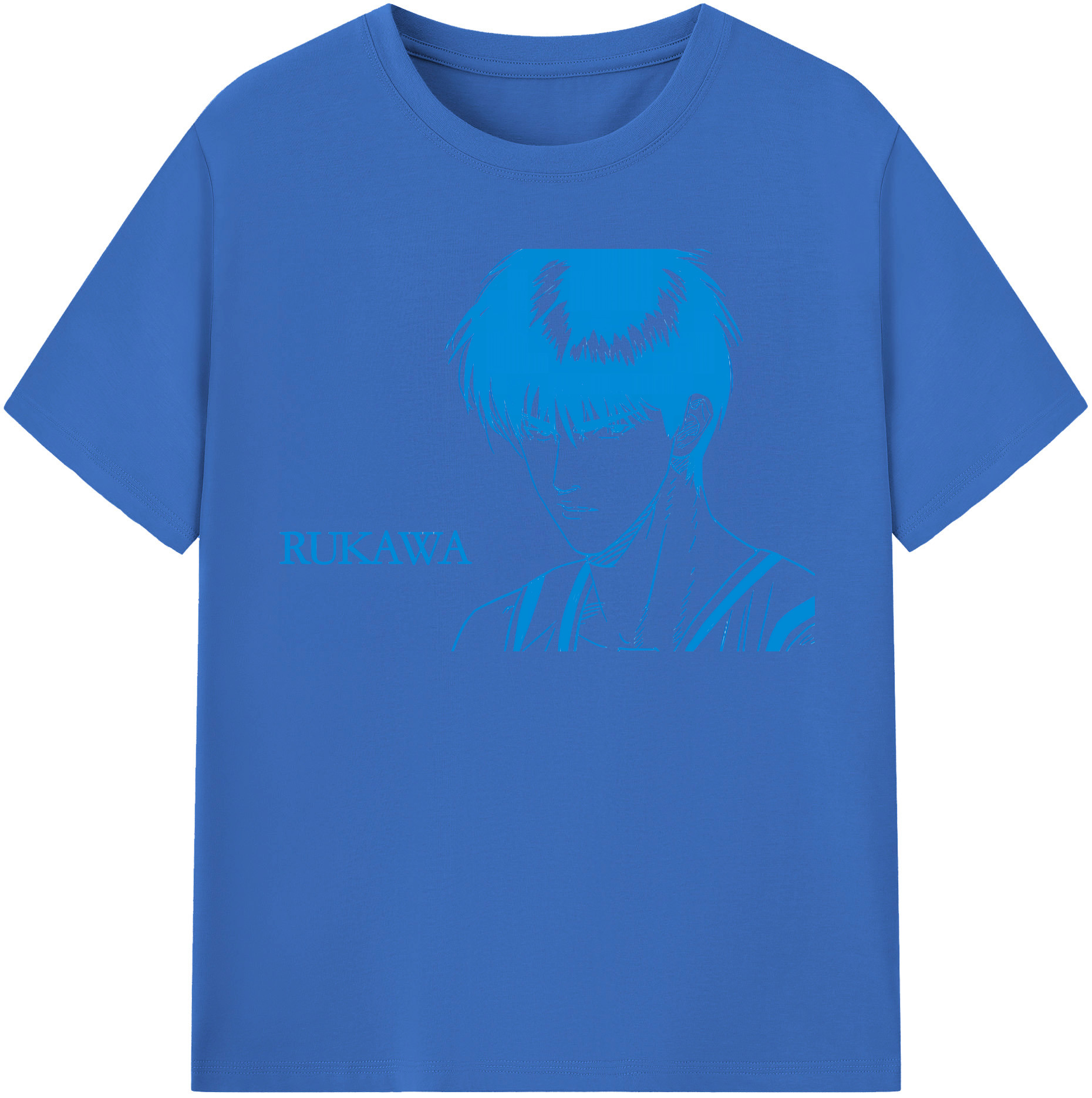 SLAM DUNK／スラムダンク 綿100％半袖Tシャツ（フロントプリント）