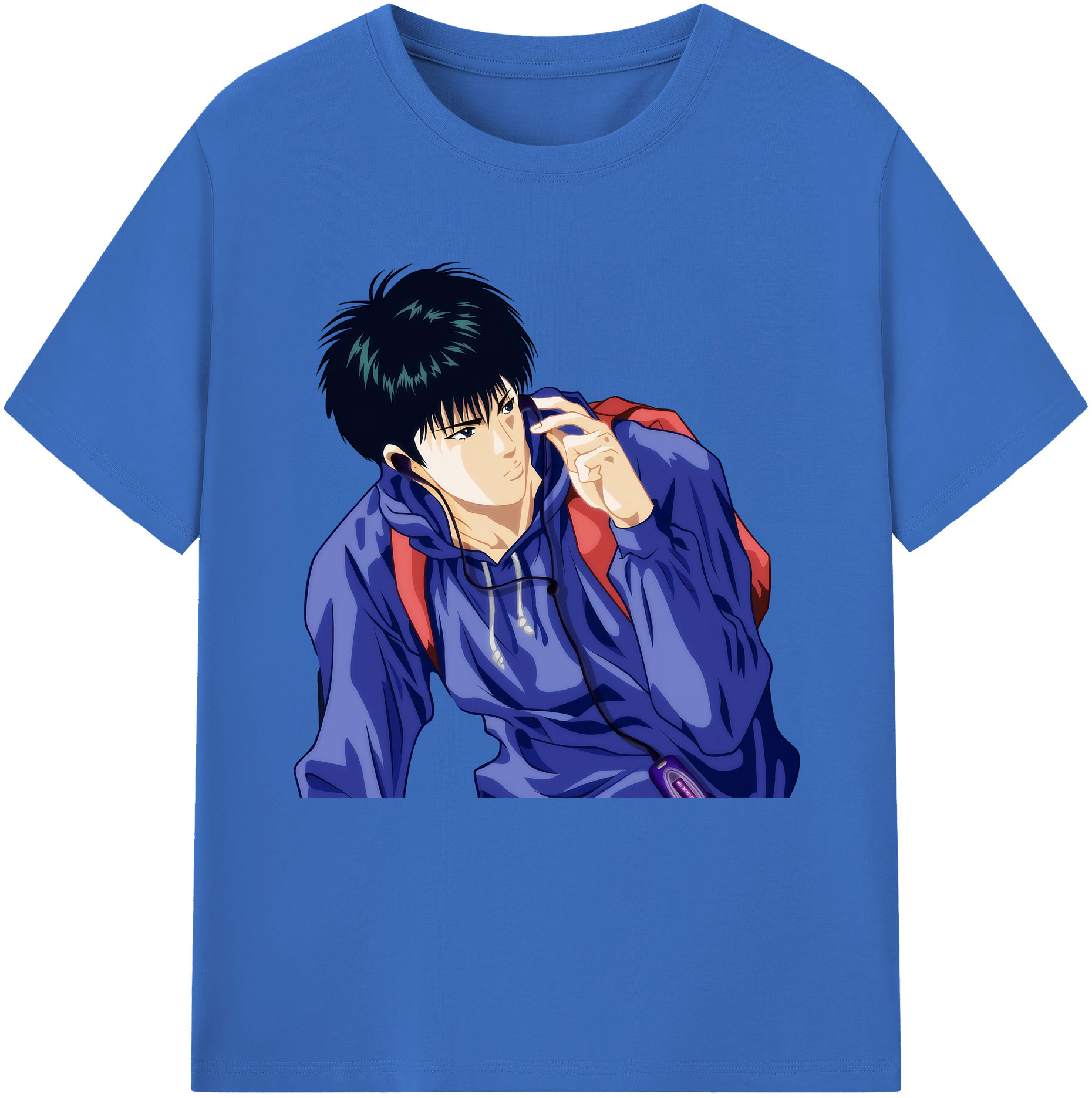 SLAM DUNK／スラムダンク 綿100％半袖Tシャツ（フロントプリント）