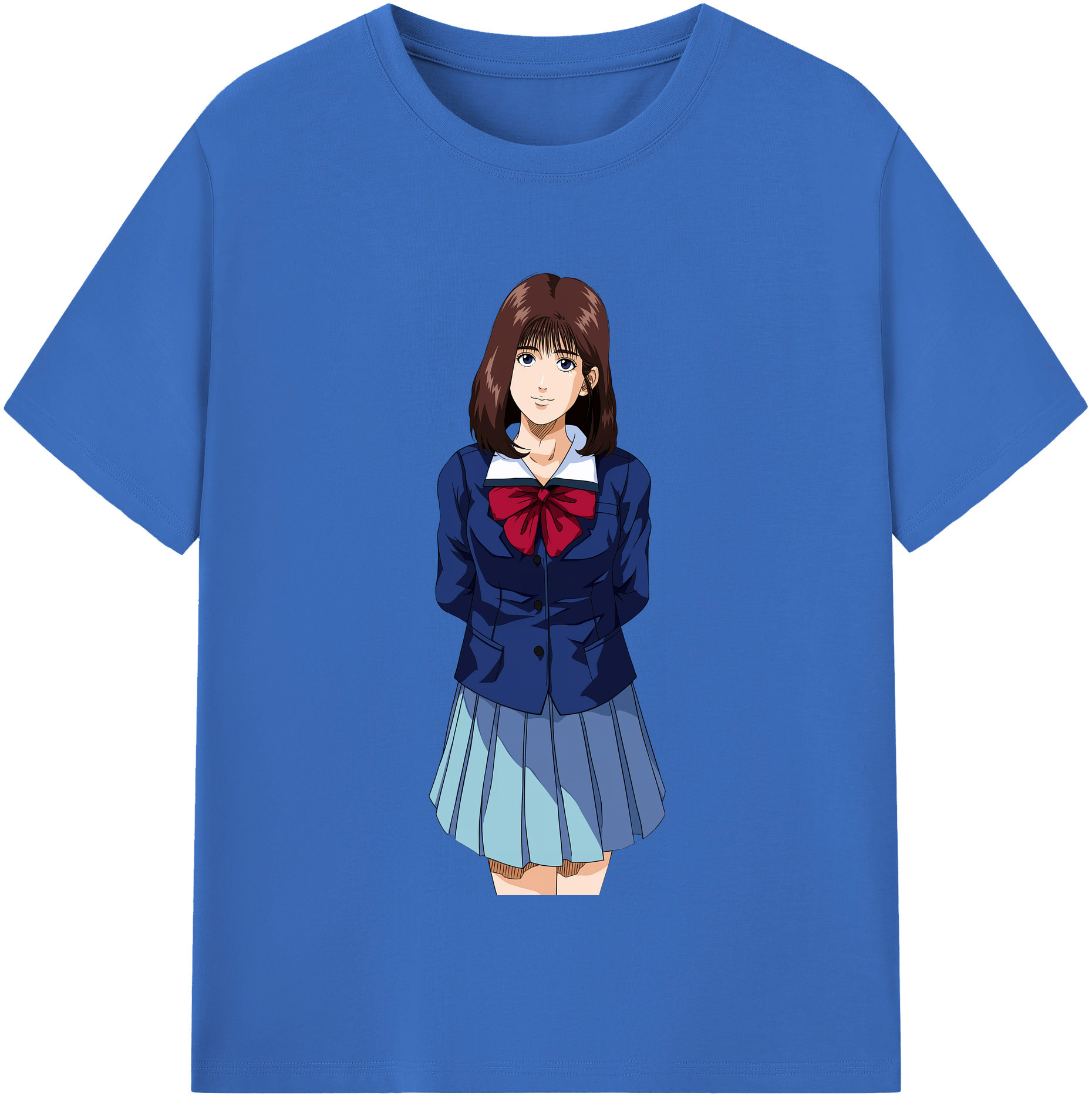 SLAM DUNK／スラムダンク 綿100％半袖Tシャツ（フロントプリント）