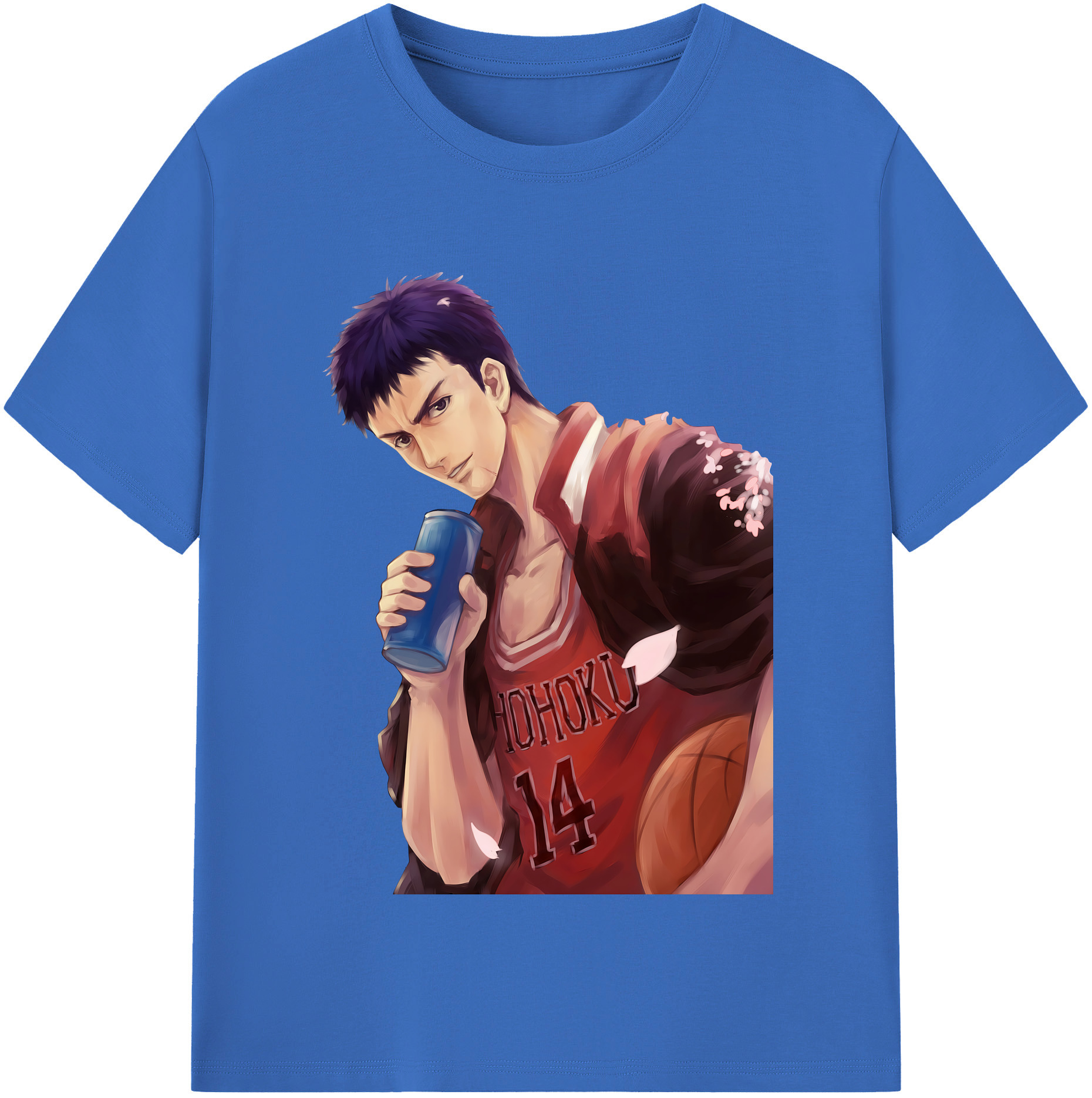 （画像用） SLAM DUNK／スラムダンク 綿100％半袖Tシャツ（フロントプリント）
