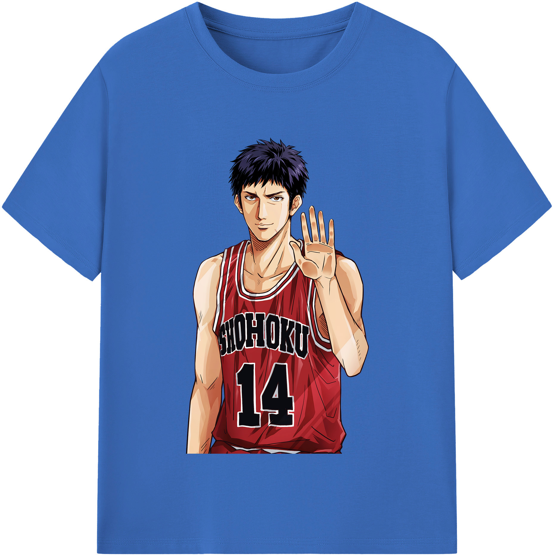 （画像用） SLAM DUNK／スラムダンク 綿100％半袖Tシャツ（フロントプリント）