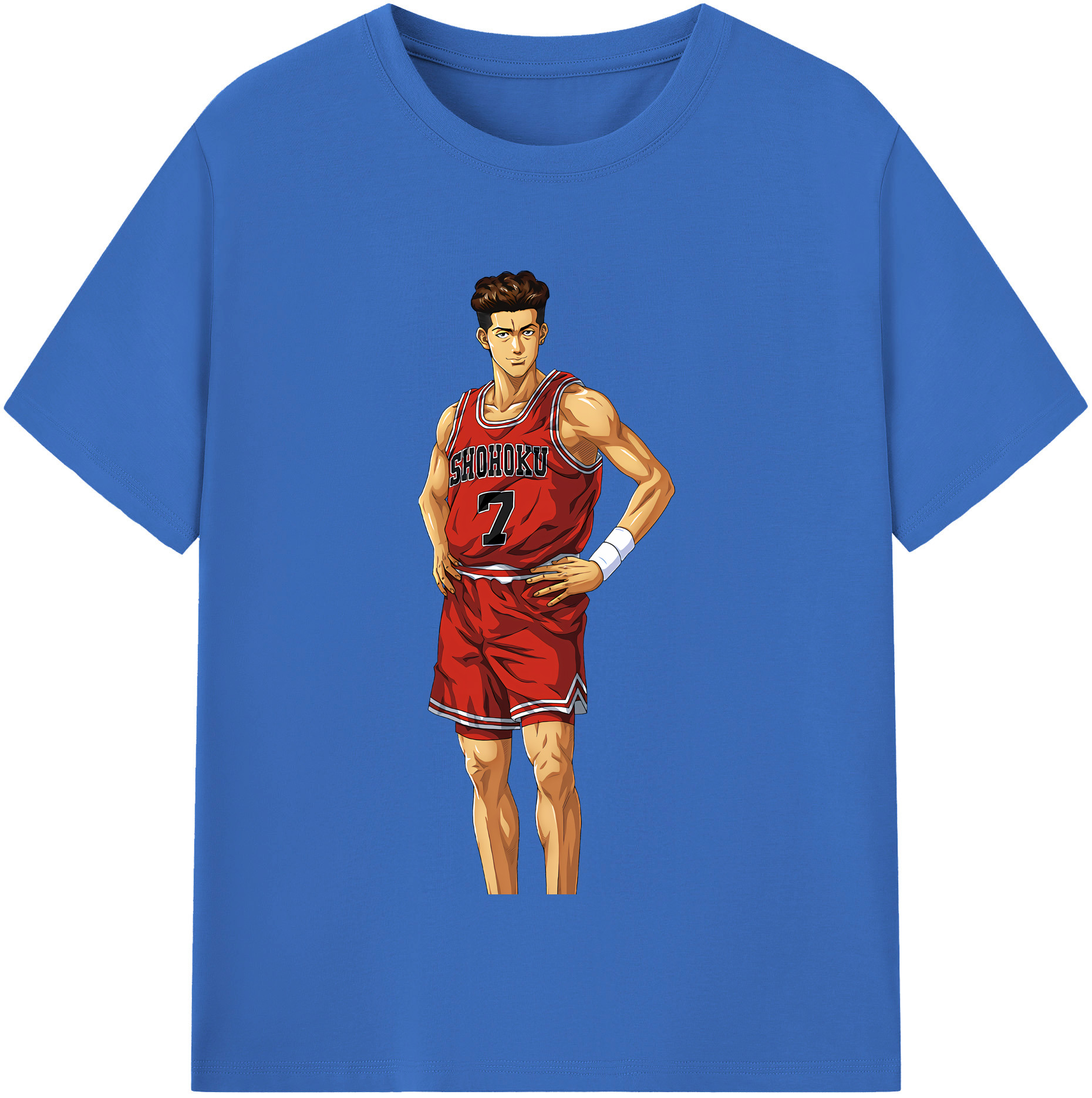 （画像用） SLAM DUNK／スラムダンク 綿100％半袖Tシャツ（フロントプリント）