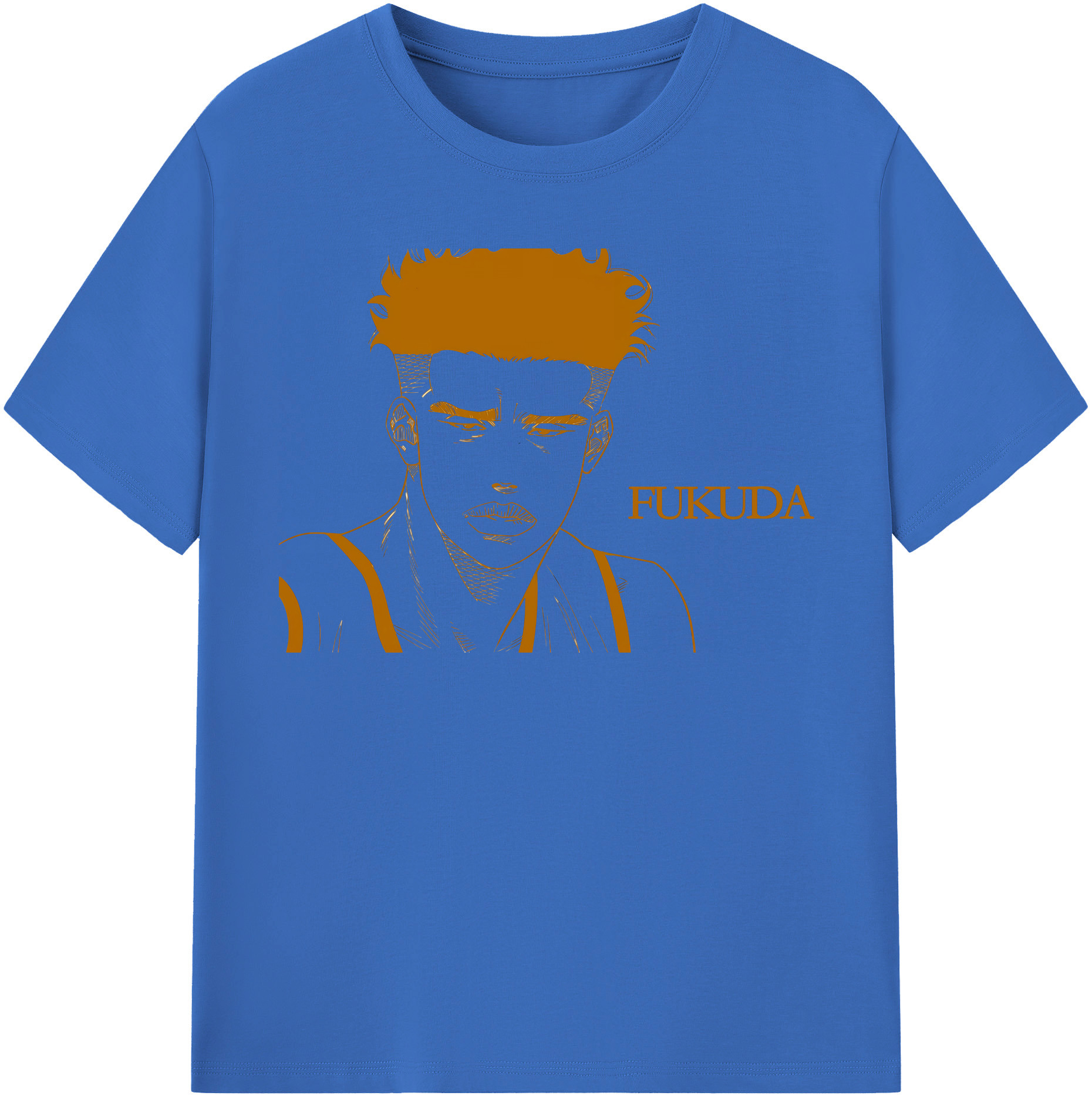 （画像用） SLAM DUNK／スラムダンク 綿100％半袖Tシャツ（フロントプリント）