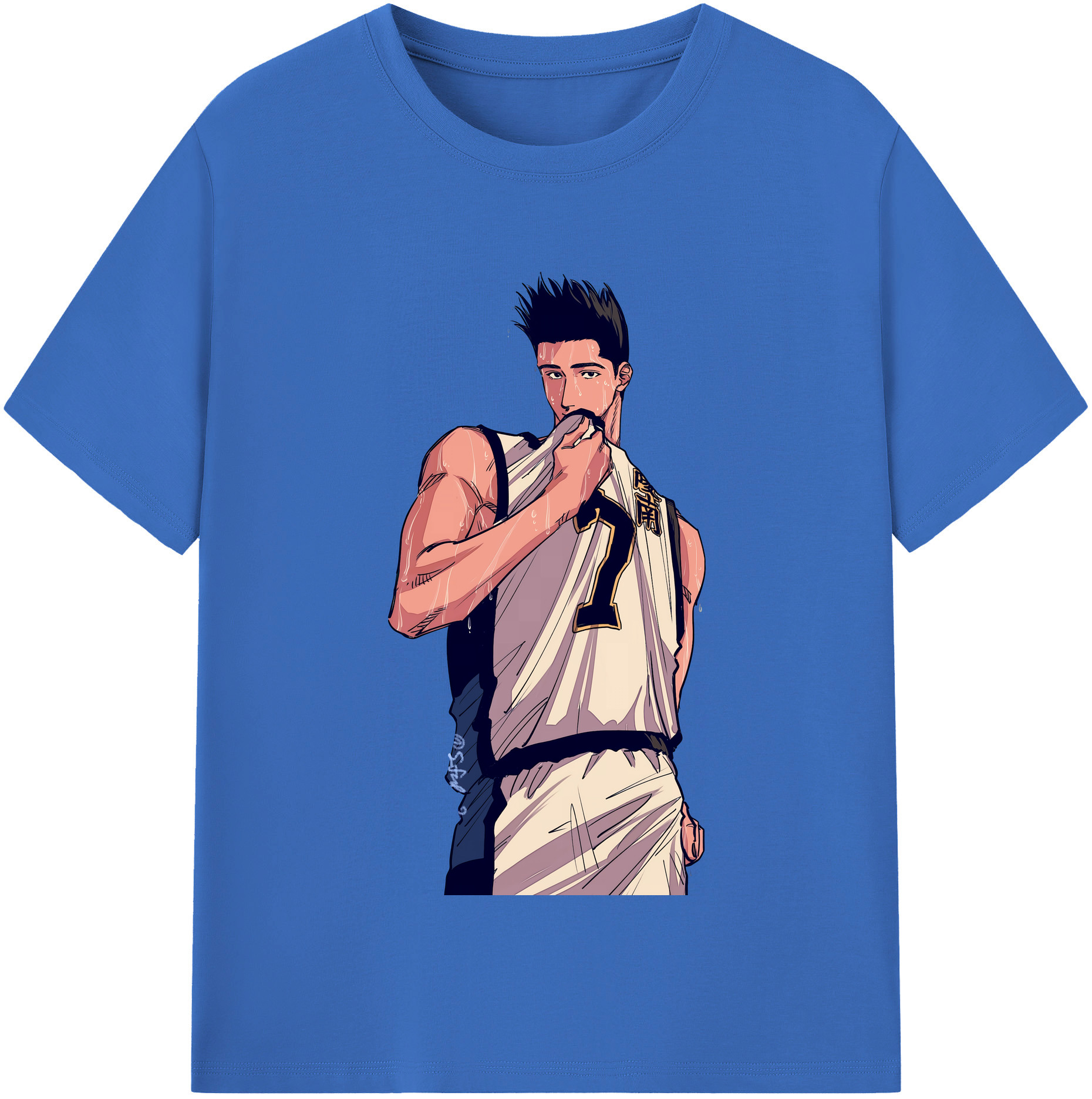 （画像用） SLAM DUNK／スラムダンク 綿100％半袖Tシャツ（フロントプリント）